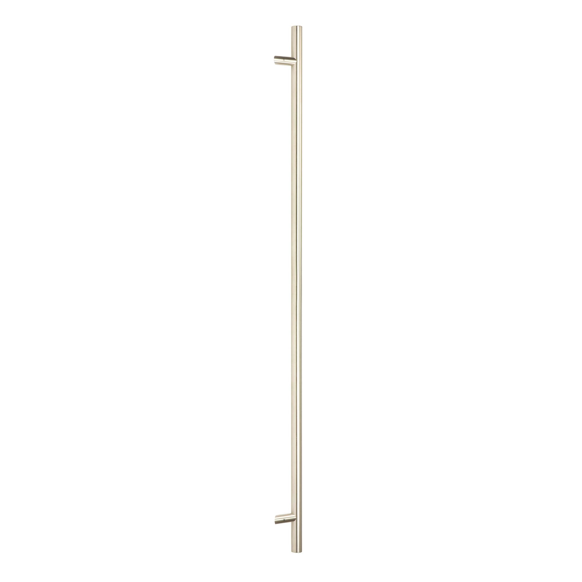 Satin Marine SS (316) 1.5m Offset T Bar Handle Bolt Fix 32mm Ø | From The Anvil - Door Pull Handles - From The Anvil - Yester Home