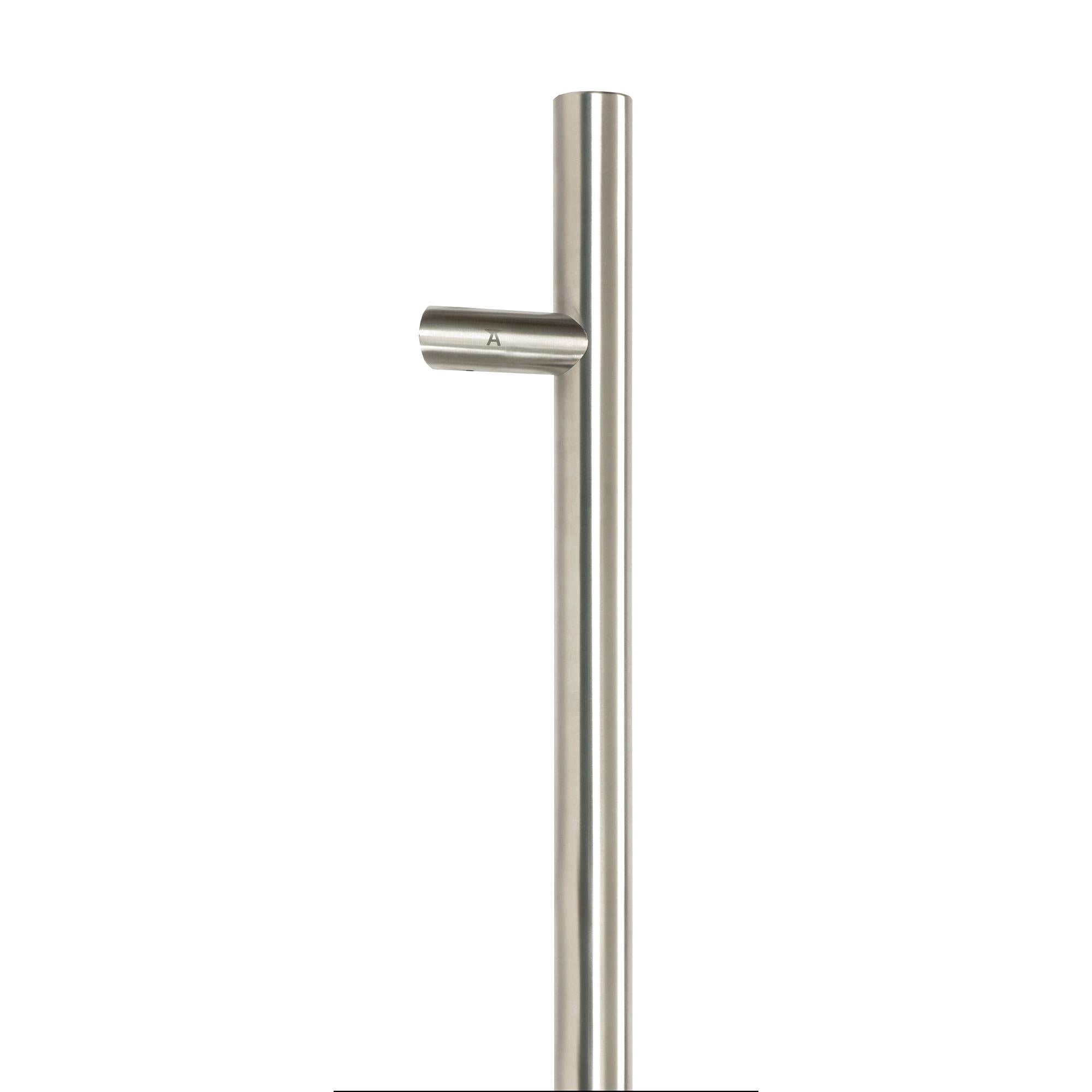 Satin Marine SS (316) 1.5m Offset T Bar Handle Secret Fix 32mm Ø | From The Anvil - Door Pull Handles - From The Anvil - Yester Home