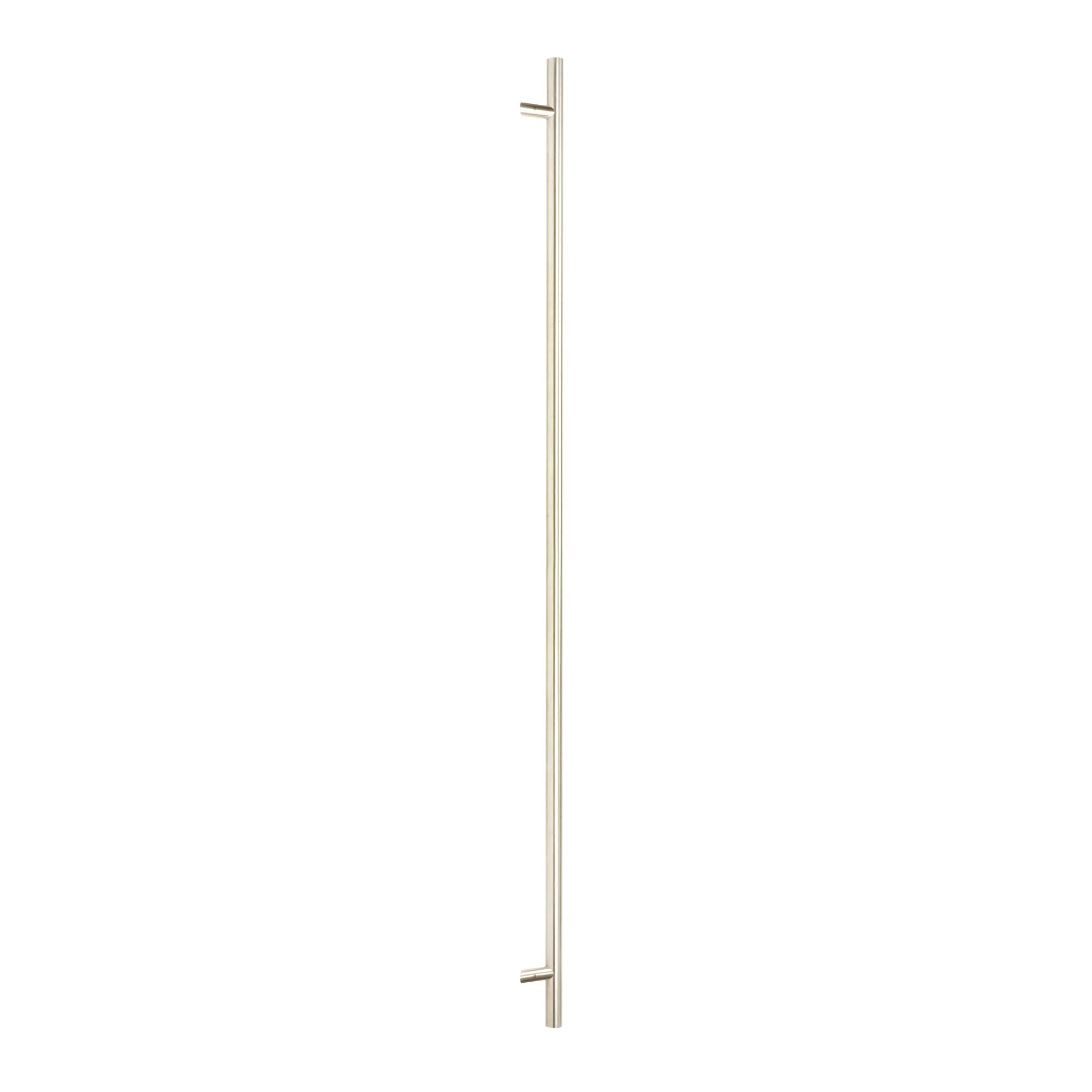 Satin Marine SS (316) 1.8m Offset T Bar Handle Bolt Fix 32mm Ø | From The Anvil - Door Pull Handles - From The Anvil - Yester Home
