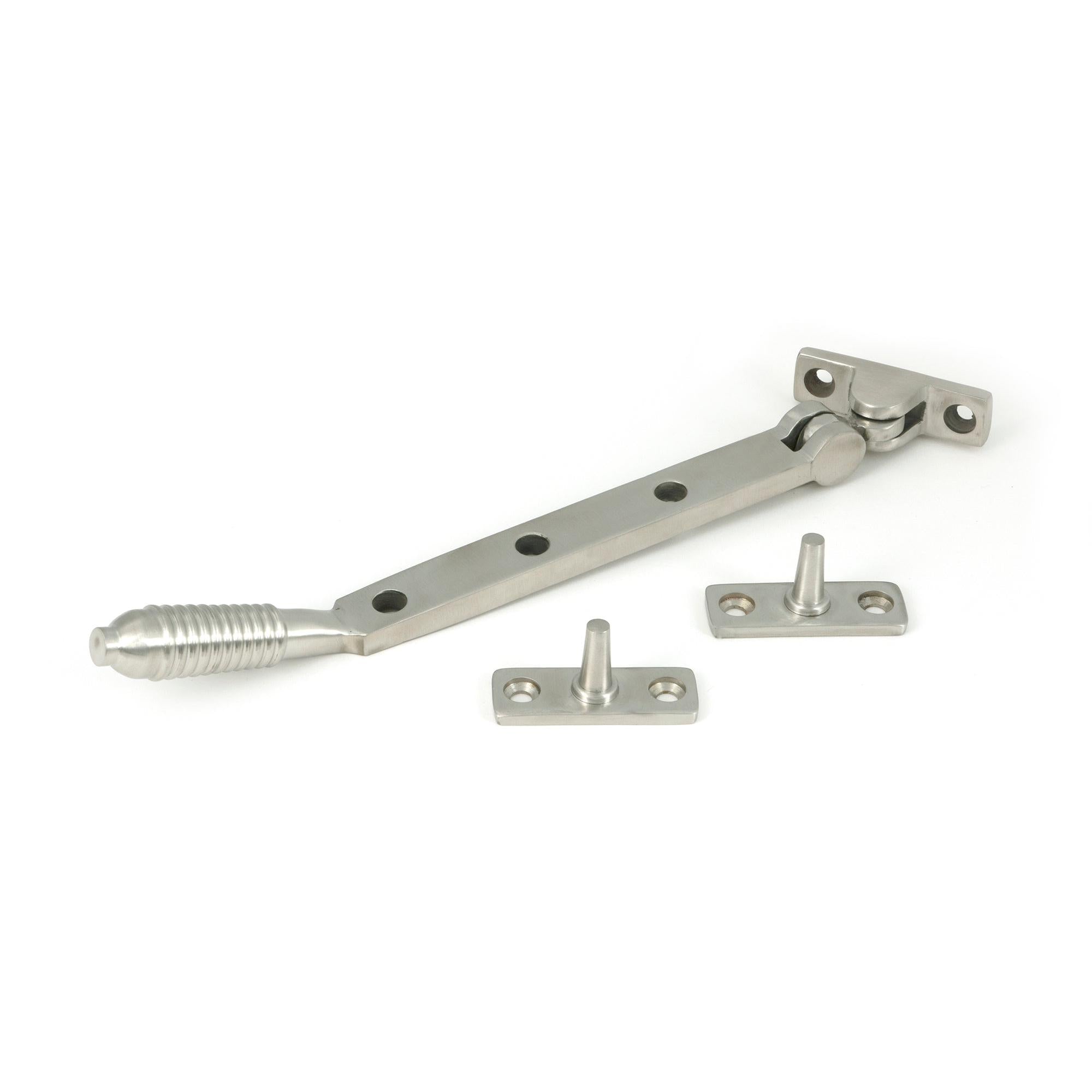 Satin Marine SS (316) 8" Reeded Stay - Stays - From The Anvil - Yester Home