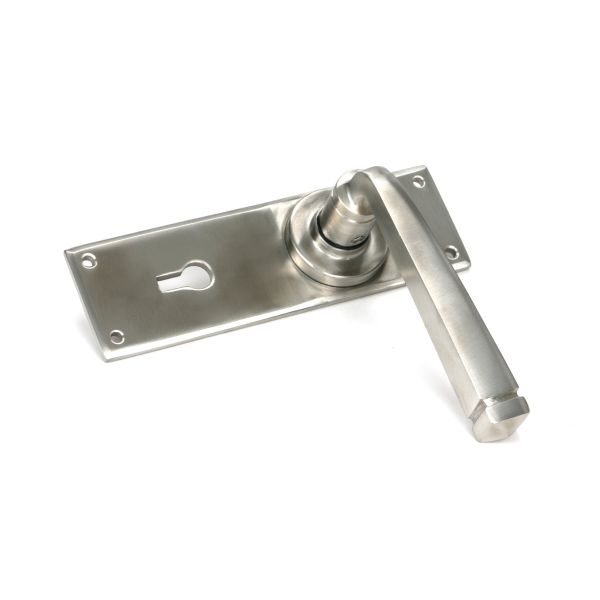Satin Marine SS (316) Avon Lever Lock Set | From The Anvil-Lever Lock-Yester Home