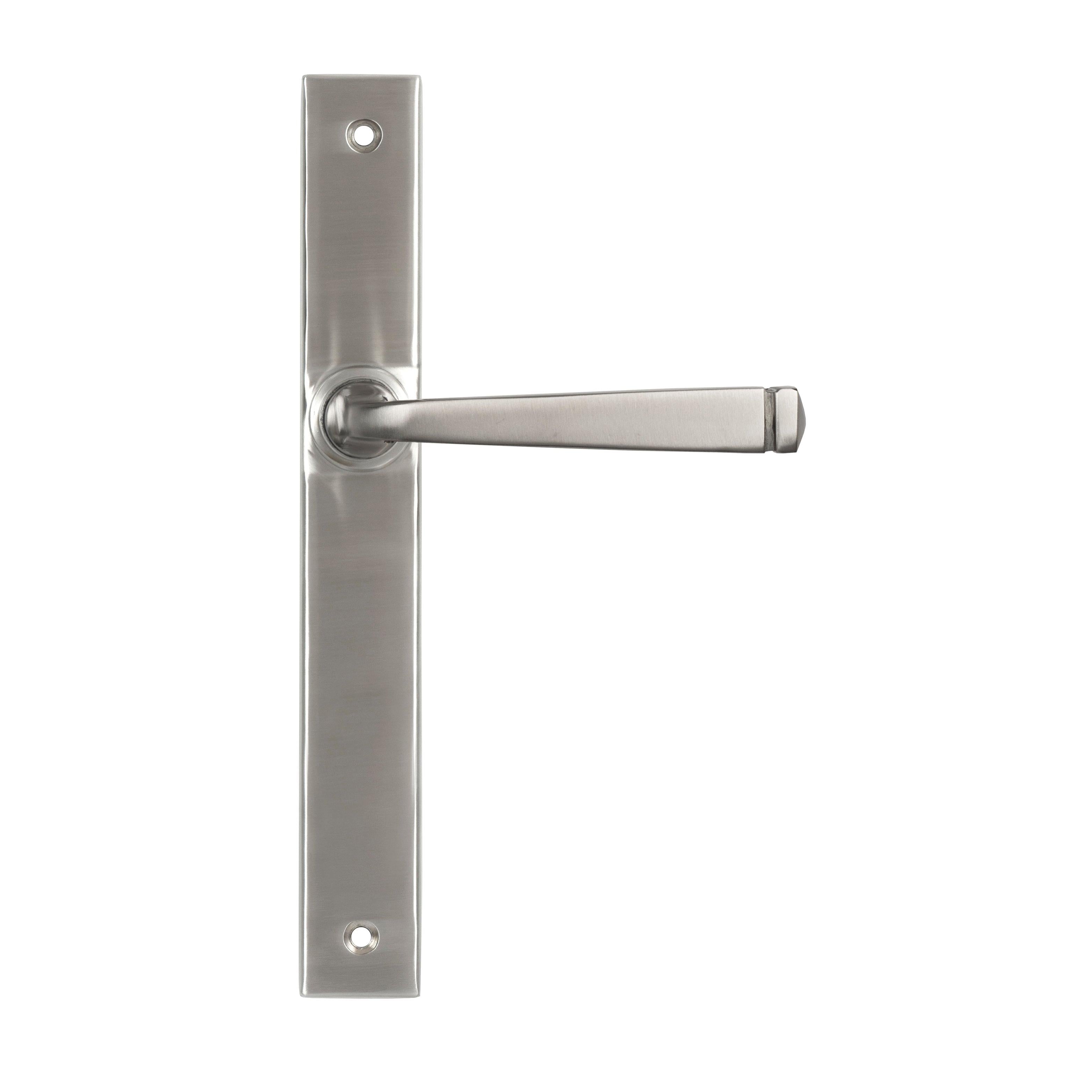 Satin Marine SS (316) Avon Slimline Lever Espag. Latch Set | From The Anvil - Espagnolette - From The Anvil - Yester Home