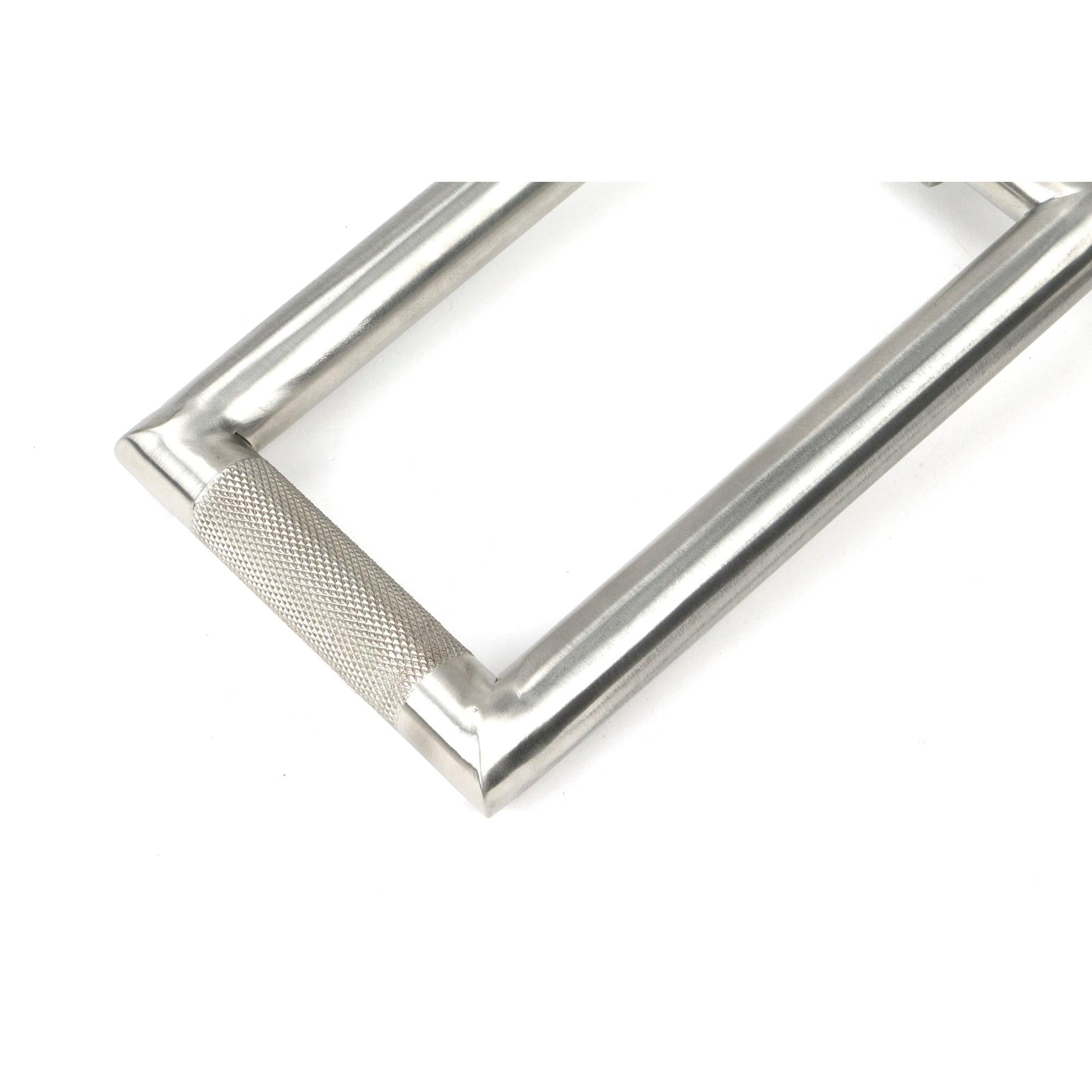 Satin Marine SS (316) Brompton Door Knocker | From The Anvil - Bolt-Through Door Knockers - From The Anvil - Yester Home