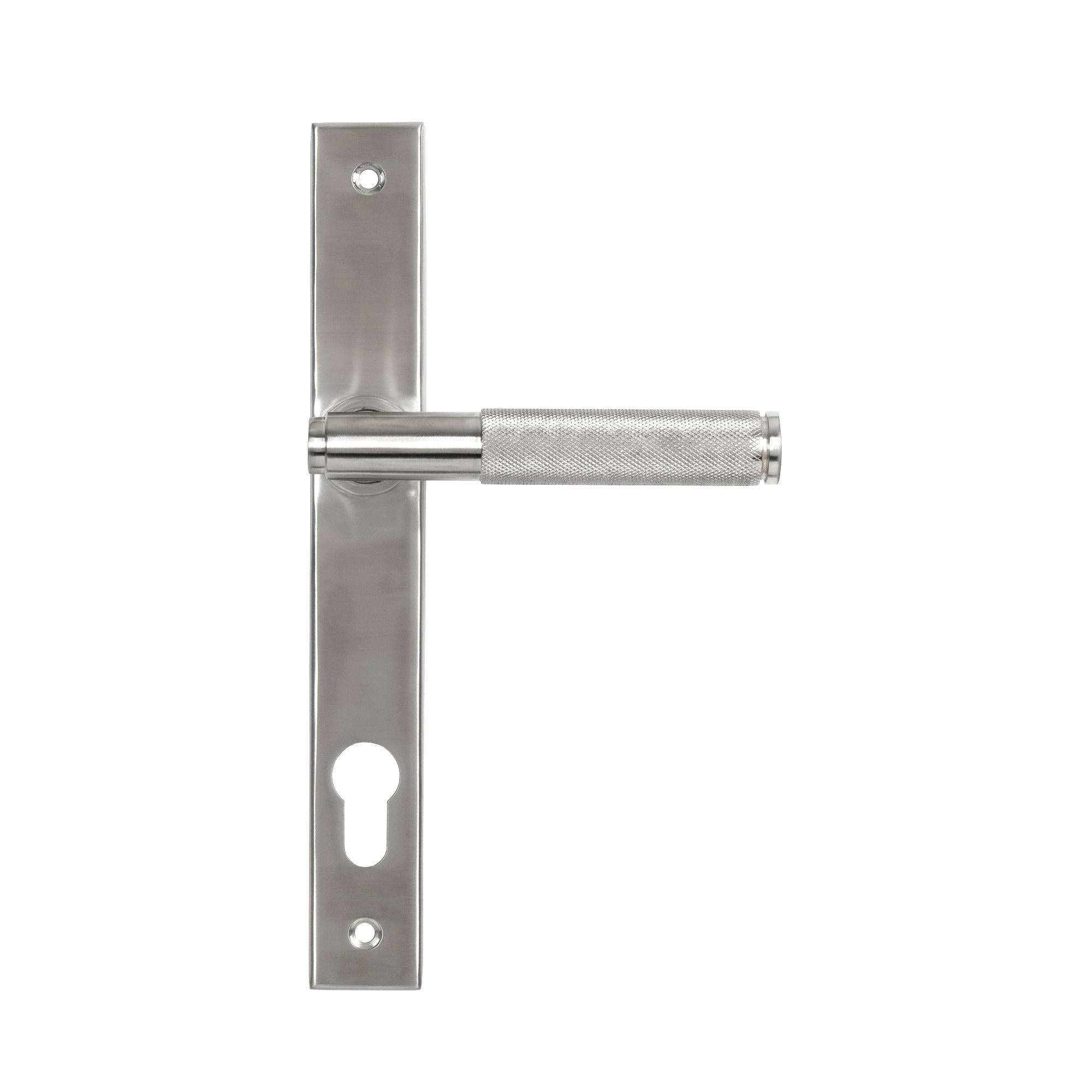 Satin Marine SS (316) Brompton Slimline Espag. Lock Set | From The Anvil - Espagnolette - From The Anvil - Yester Home