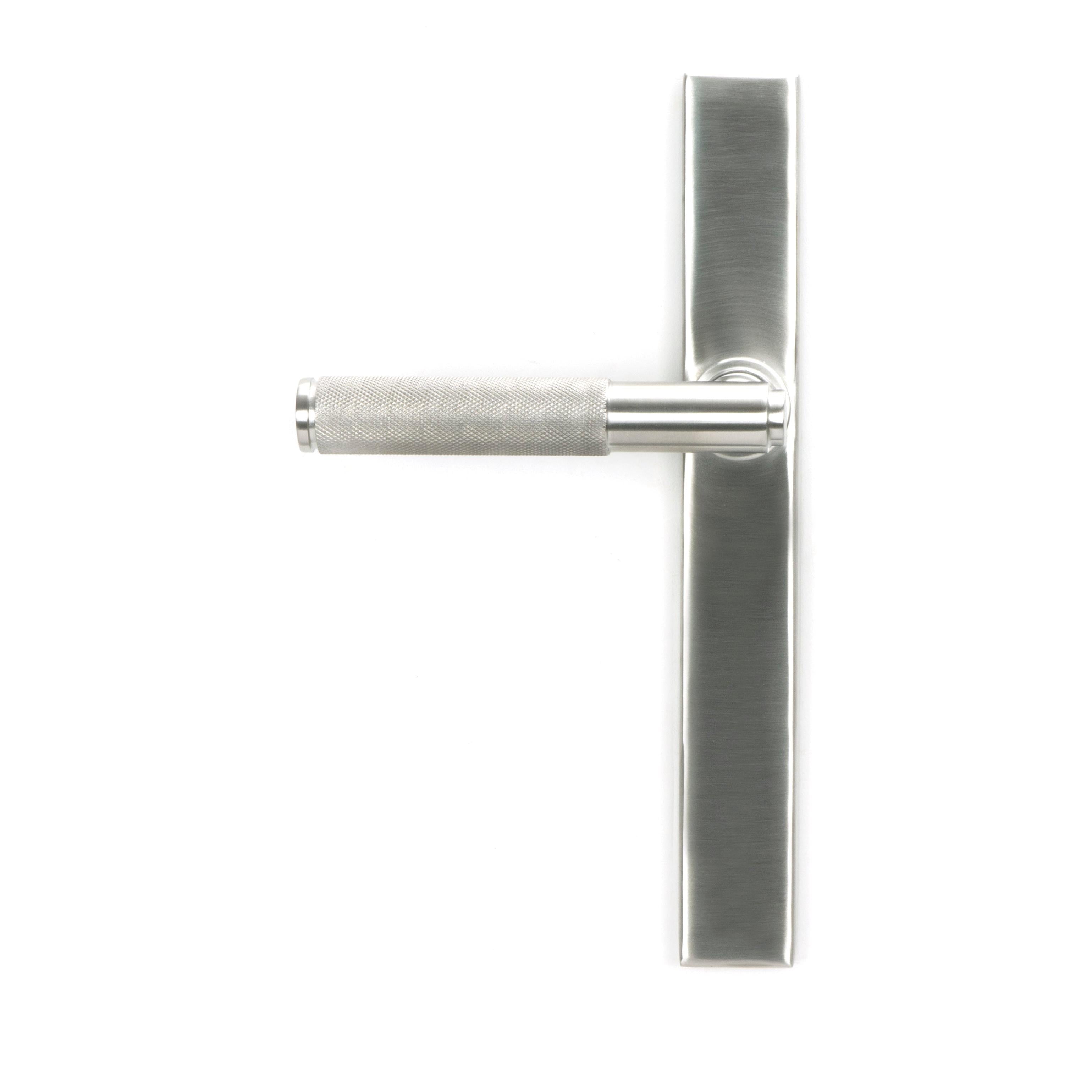 Satin Marine SS (316) Brompton Slimline Lever Espag. Latch Set | From The Anvil - Espagnolette - From The Anvil - Yester Home