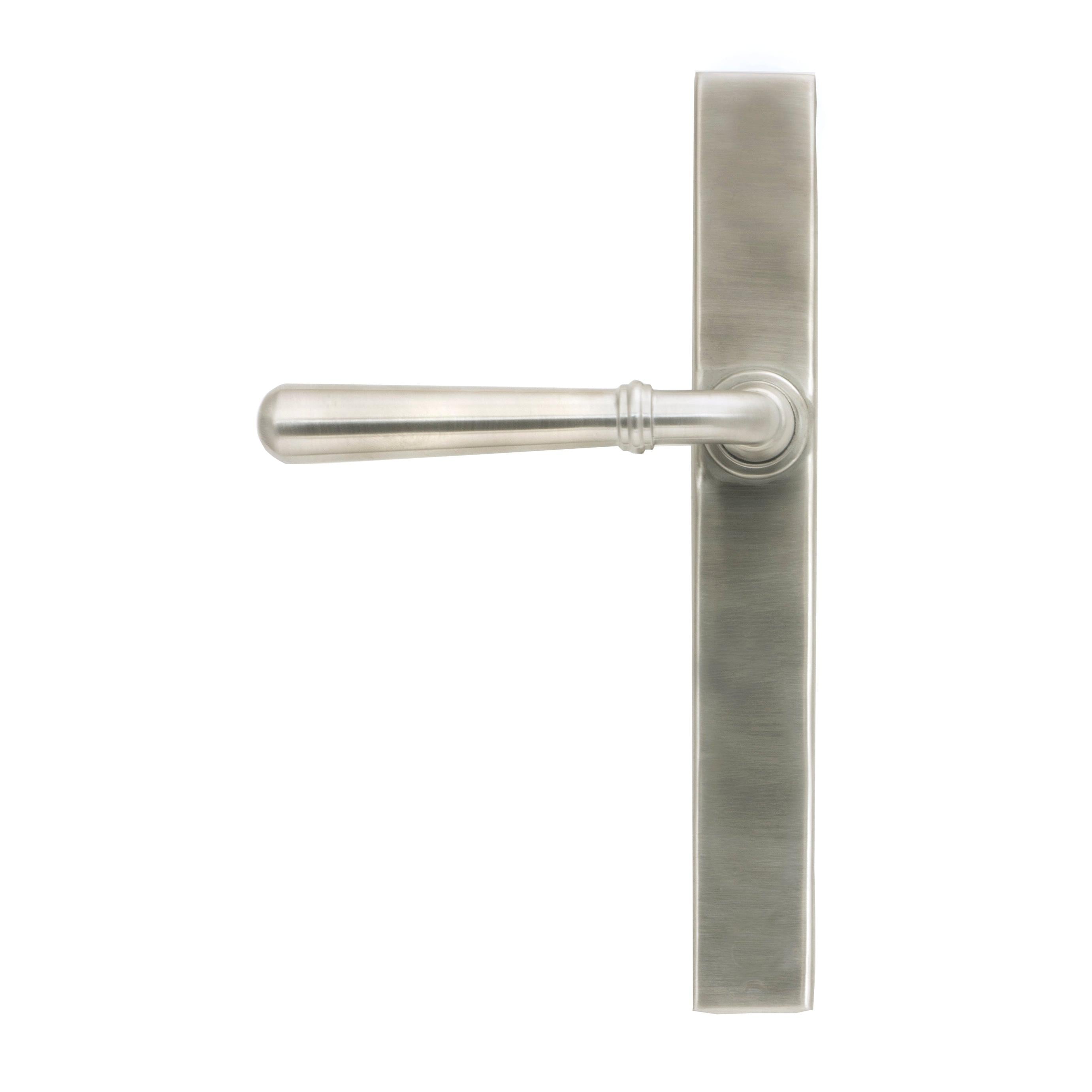 Satin Marine SS (316) Newbury Slimline Lever Espag. Latch Set | From The Anvil - Espagnolette - From The Anvil - Yester Home