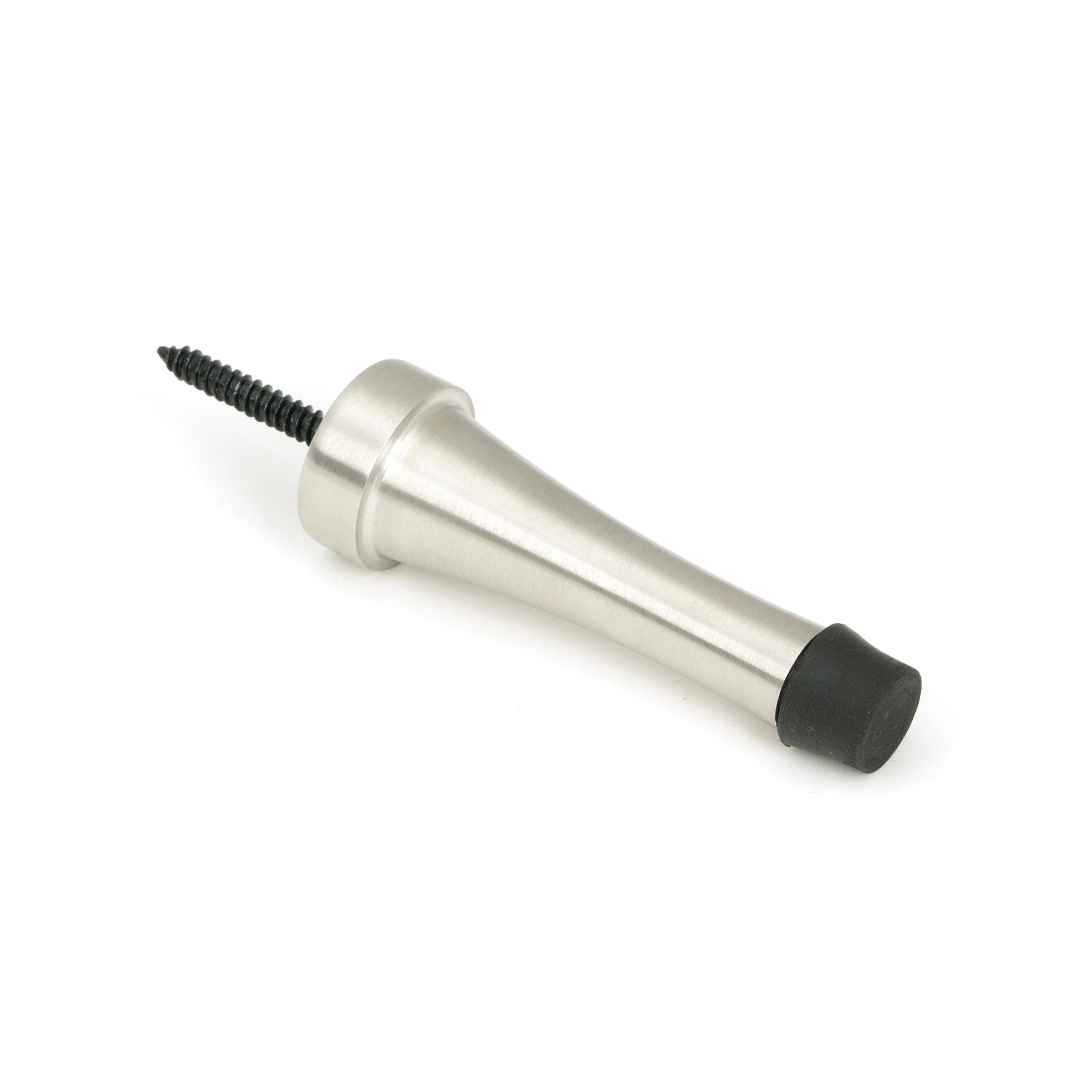 Satin Marine SS (316) Projection Door Stop | From The Anvil-Door Stops-Yester Home