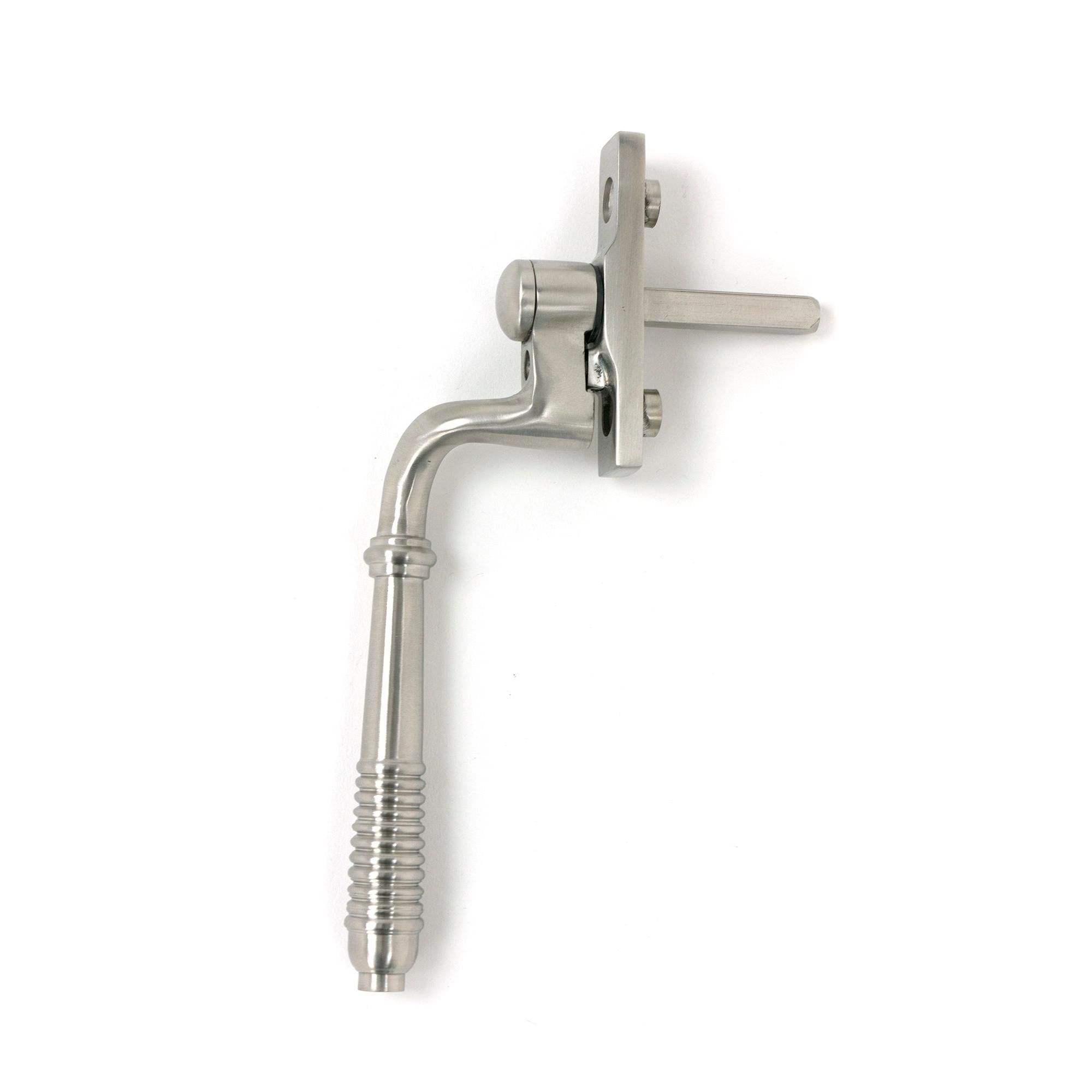 Satin Marine SS (316) Reeded Espag - LH - Espag. Fasteners - From The Anvil - Yester Home