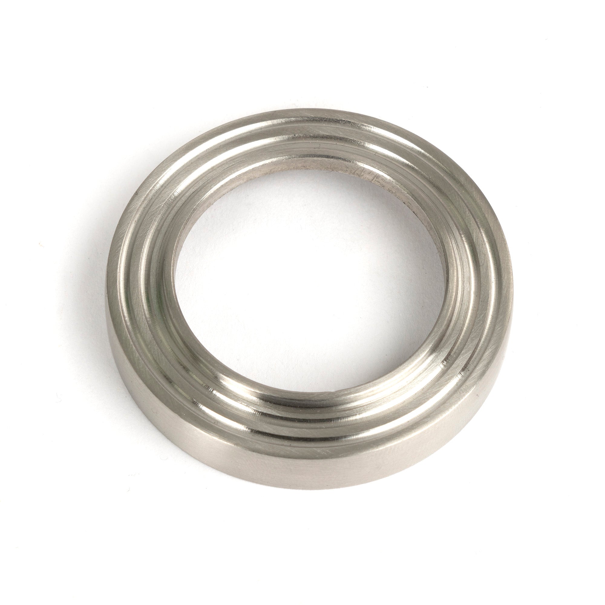 Satin Marine SS (316) Round Euro Escutcheon (Beehive) | From The Anvil-Euro Escutcheons-Yester Home