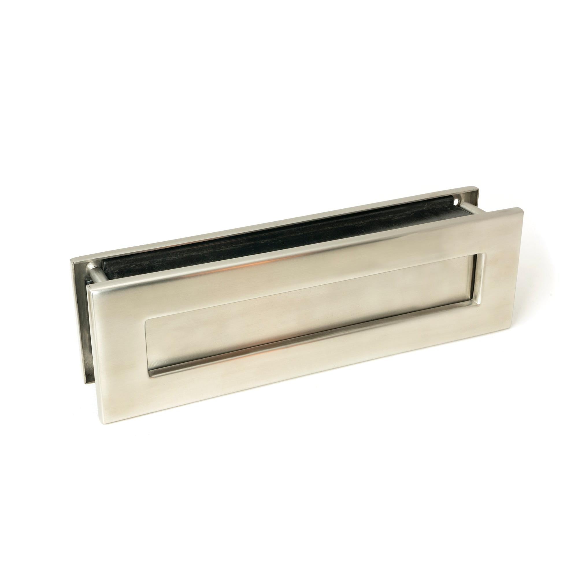 Satin Marine SS (316) Traditional Letterbox | From The Anvil - Letterbox - From The Anvil - Yester Home