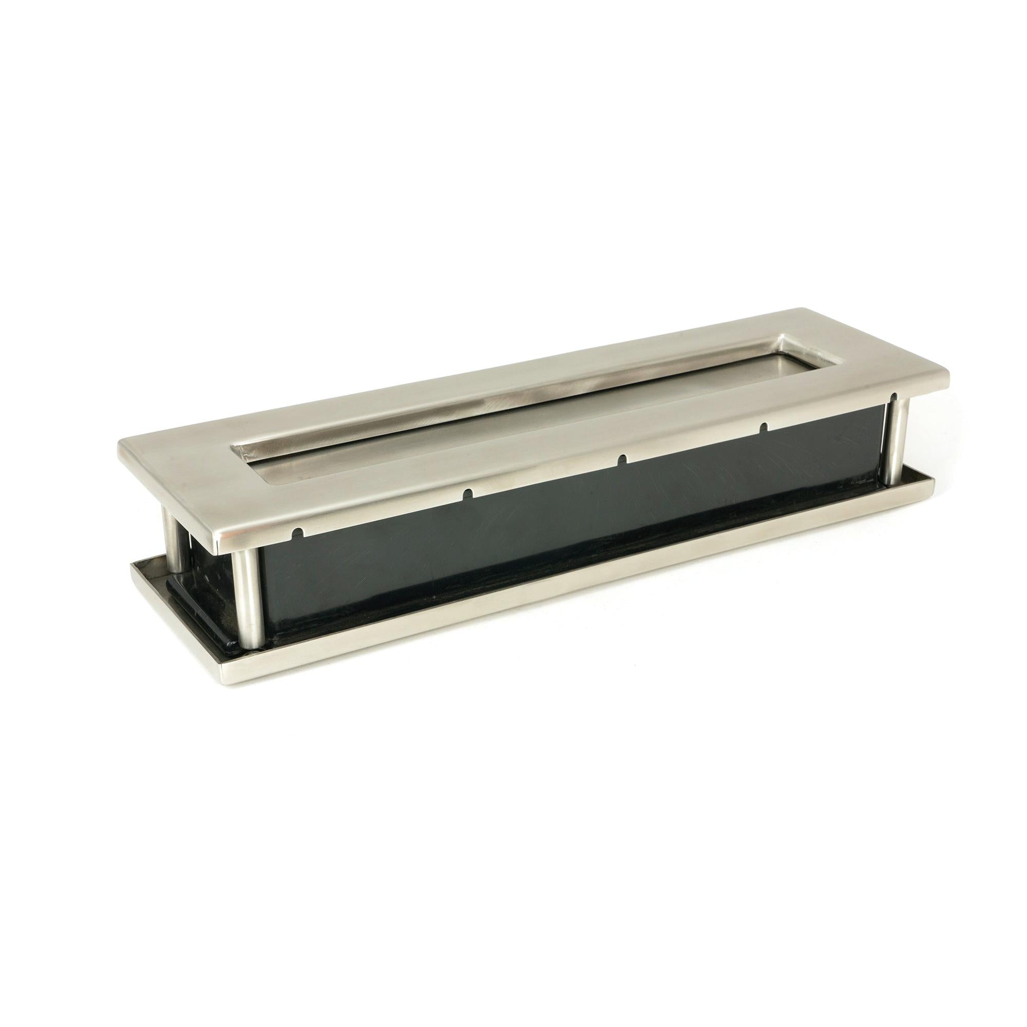 Satin Marine SS (316) Traditional Letterbox | From The Anvil - Letterbox - From The Anvil - Yester Home