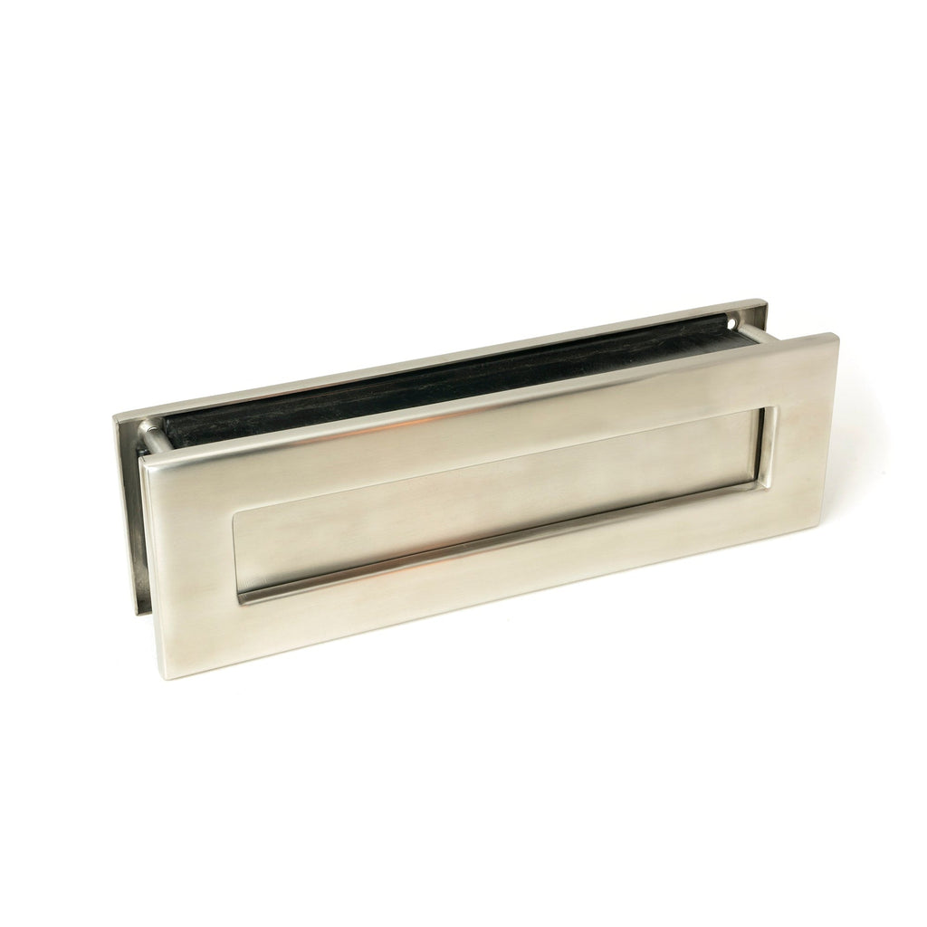 Satin Marine SS (316) Traditional Letterbox | From The Anvil-Letterbox-Yester Home