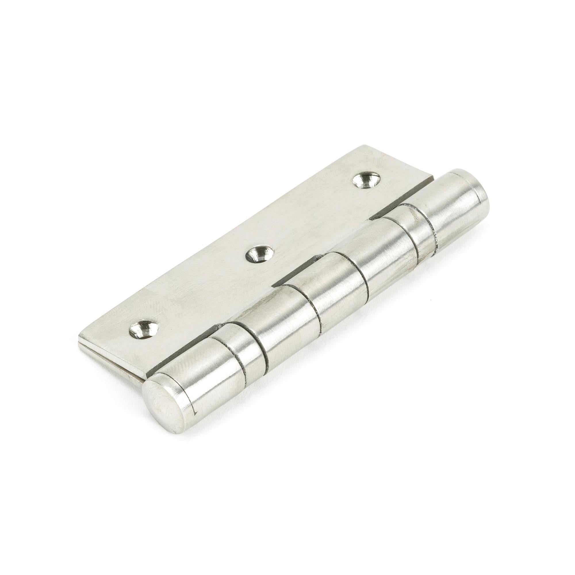 Satin SS 3" Ball Bearing Butt Hinge (pair) | From The Anvil - Butt Hinges - From The Anvil - Yester Home