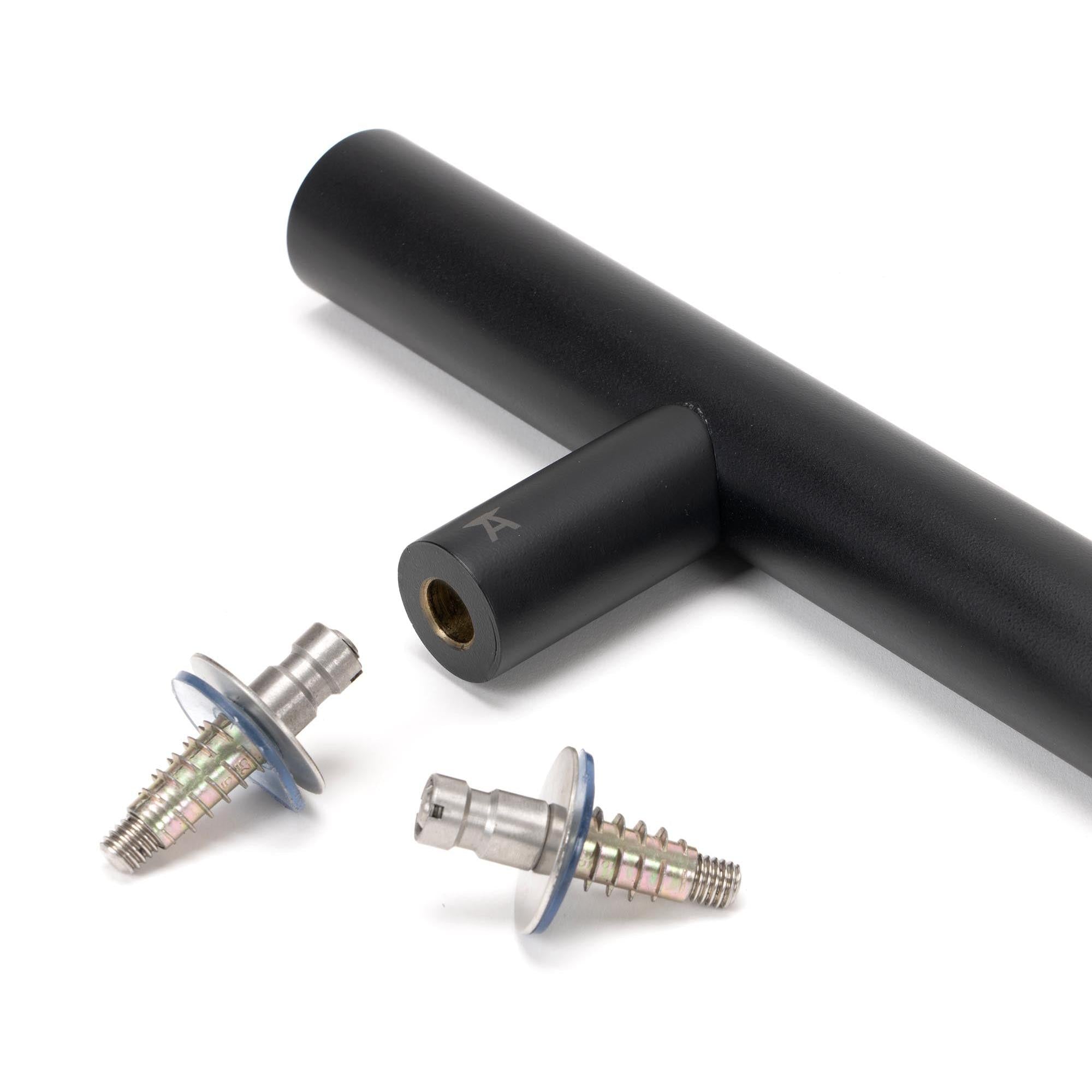 Satin SS (304) 50mm Secret Fixings for T Bar (2) | From The Anvil - Door Pull Handles - From The Anvil - Yester Home