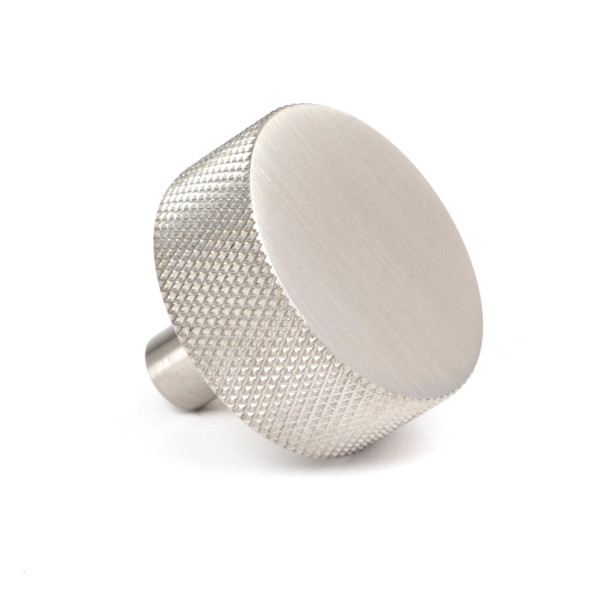 Satin SS (304) Brompton Cabinet Knob - 38mm (No rose) | From The Anvil-Cabinet Knobs-Yester Home