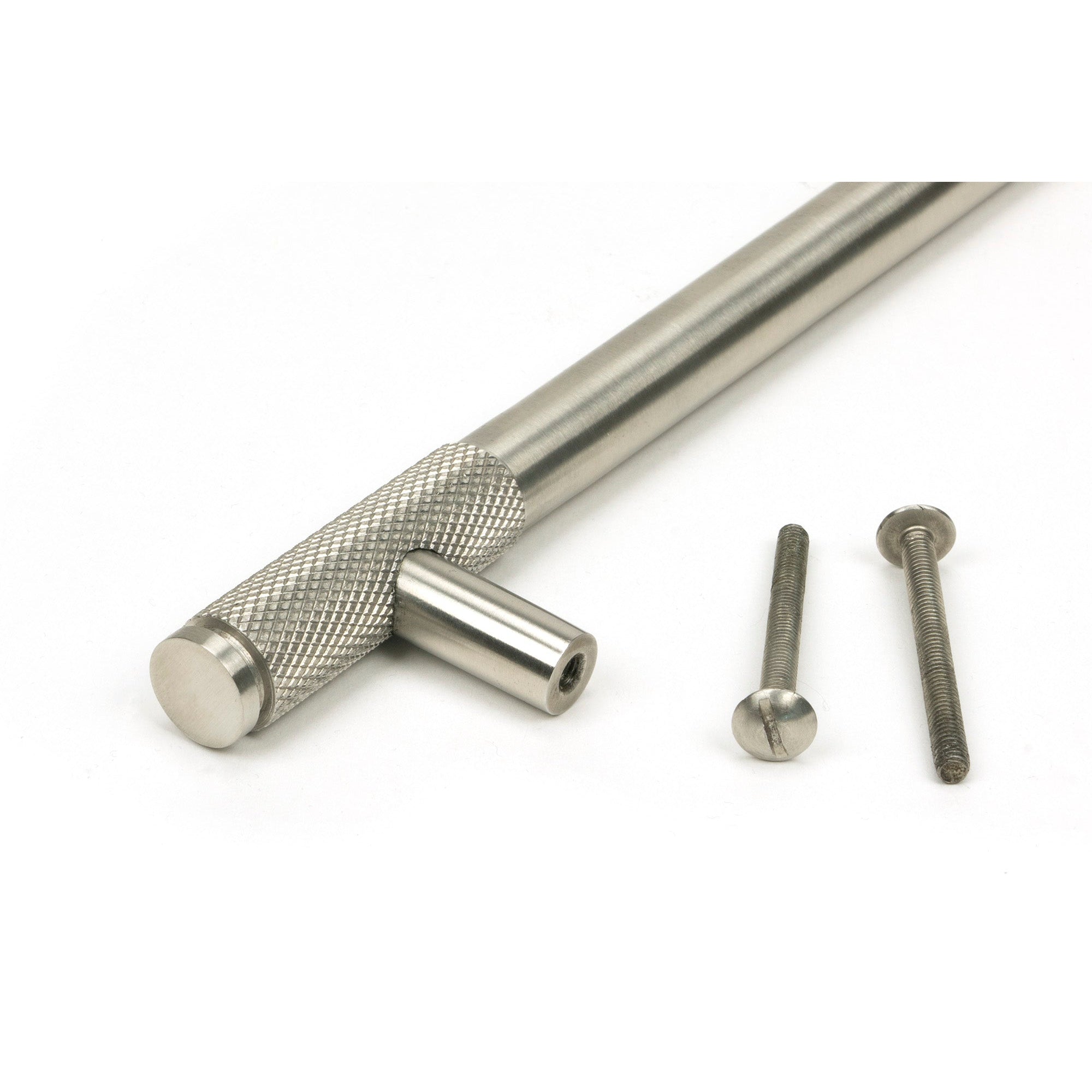 Satin SS (304) Half Brompton Pull Handle - Medium | From The Anvil-Pull Handles-Yester Home