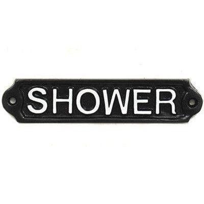Shower Room Sign-Toilet Sign-Yester Home