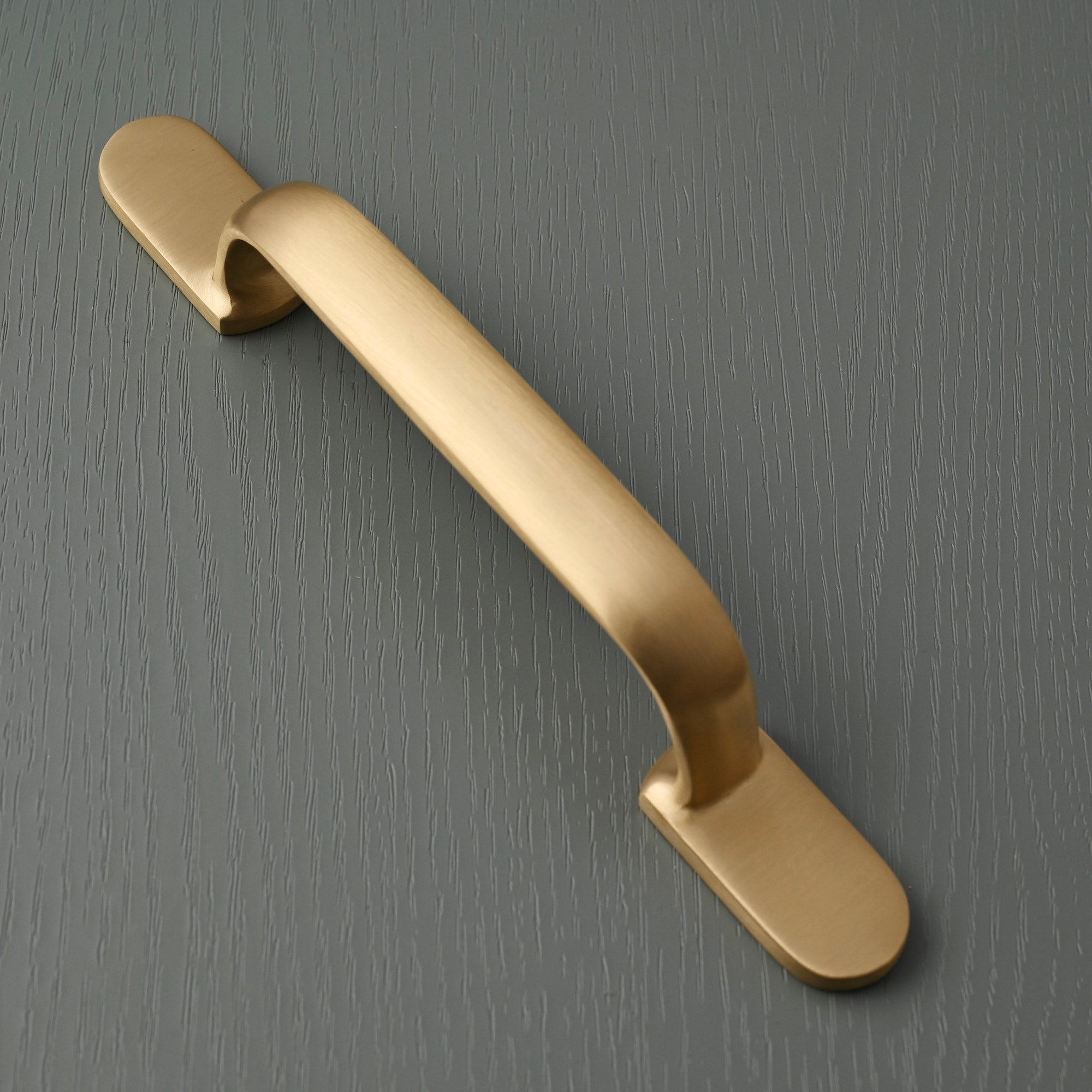 Shropshire Brushed Satin Brass Cupboard Handles | Lacquered - Cabinet Handles - Yester Home - Yester Home