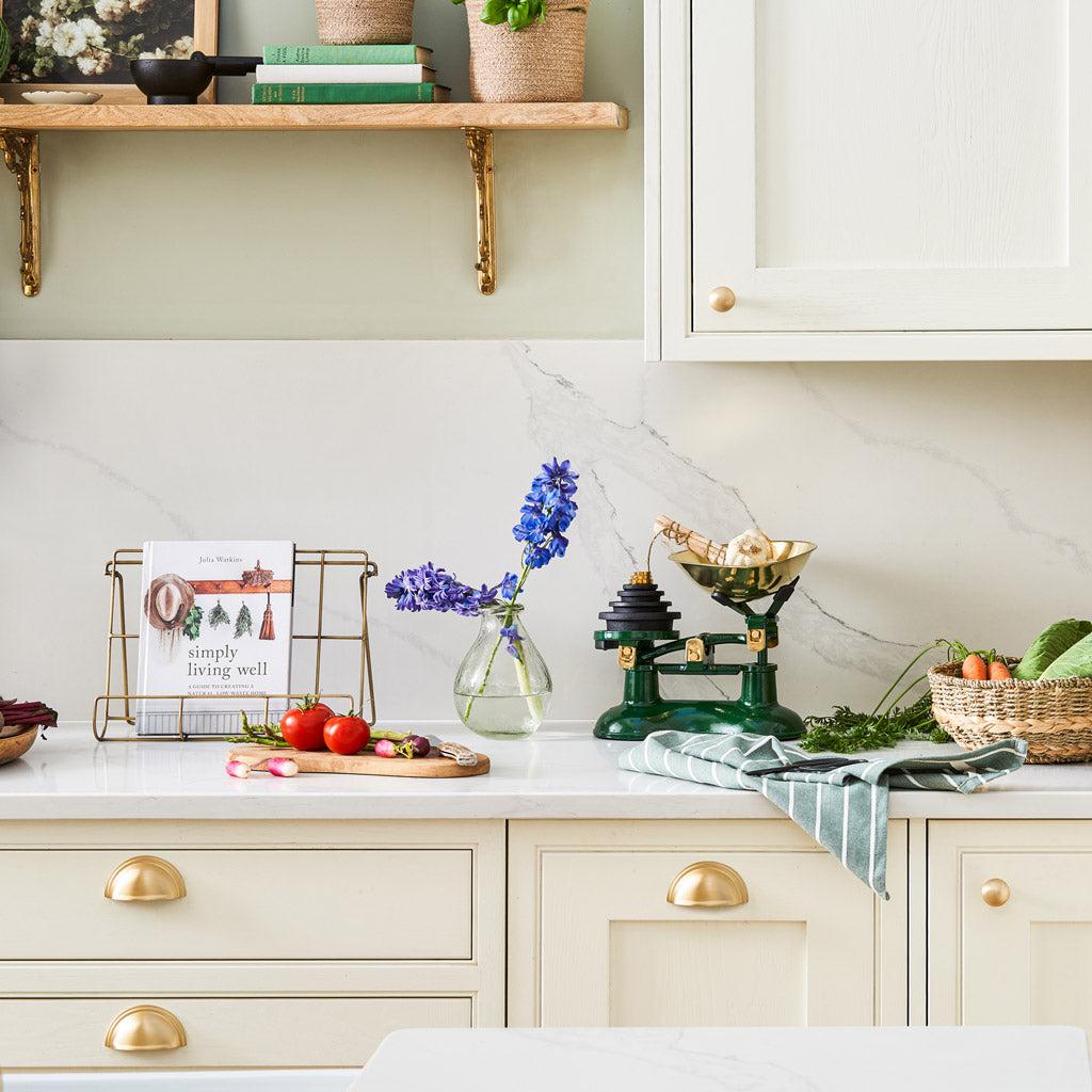 Shropshire Brushed Satin Brass Cupboard Handles | Lacquered - Cabinet Handles - Yester Home - Yester Home