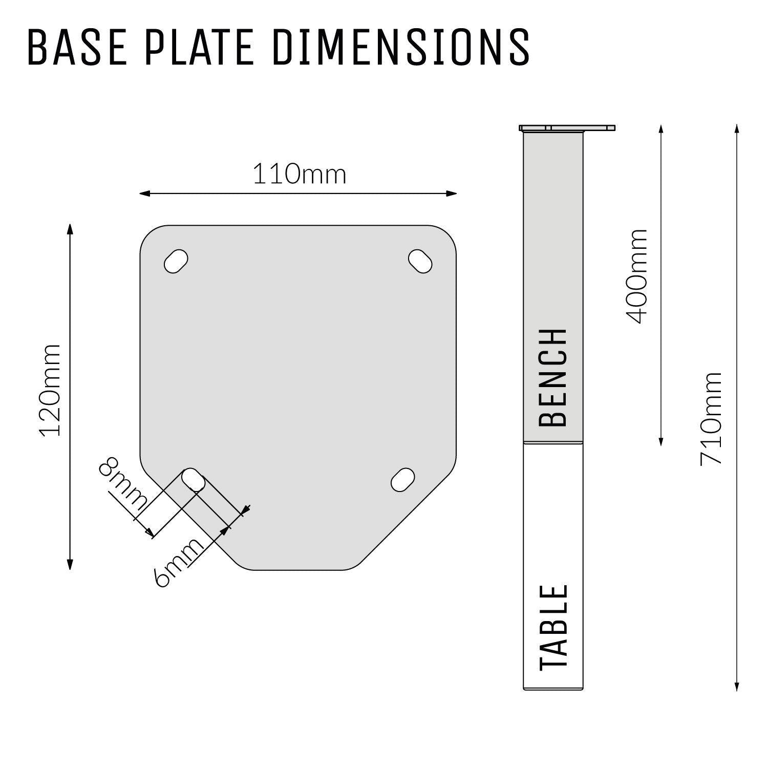 Single Pin Box legs-Table legs-Yester Home