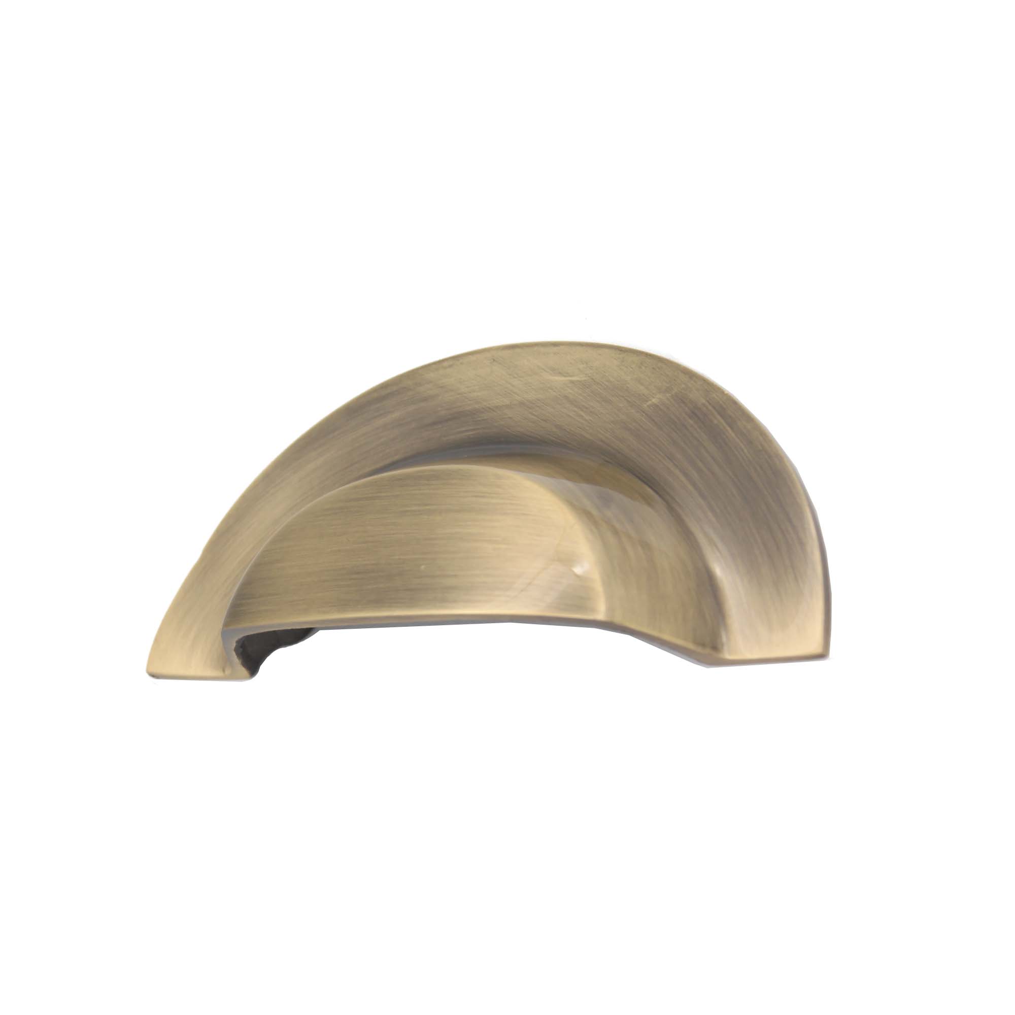Slim Cup Handle Large Antique-Cupboard Pulls-Yester Home