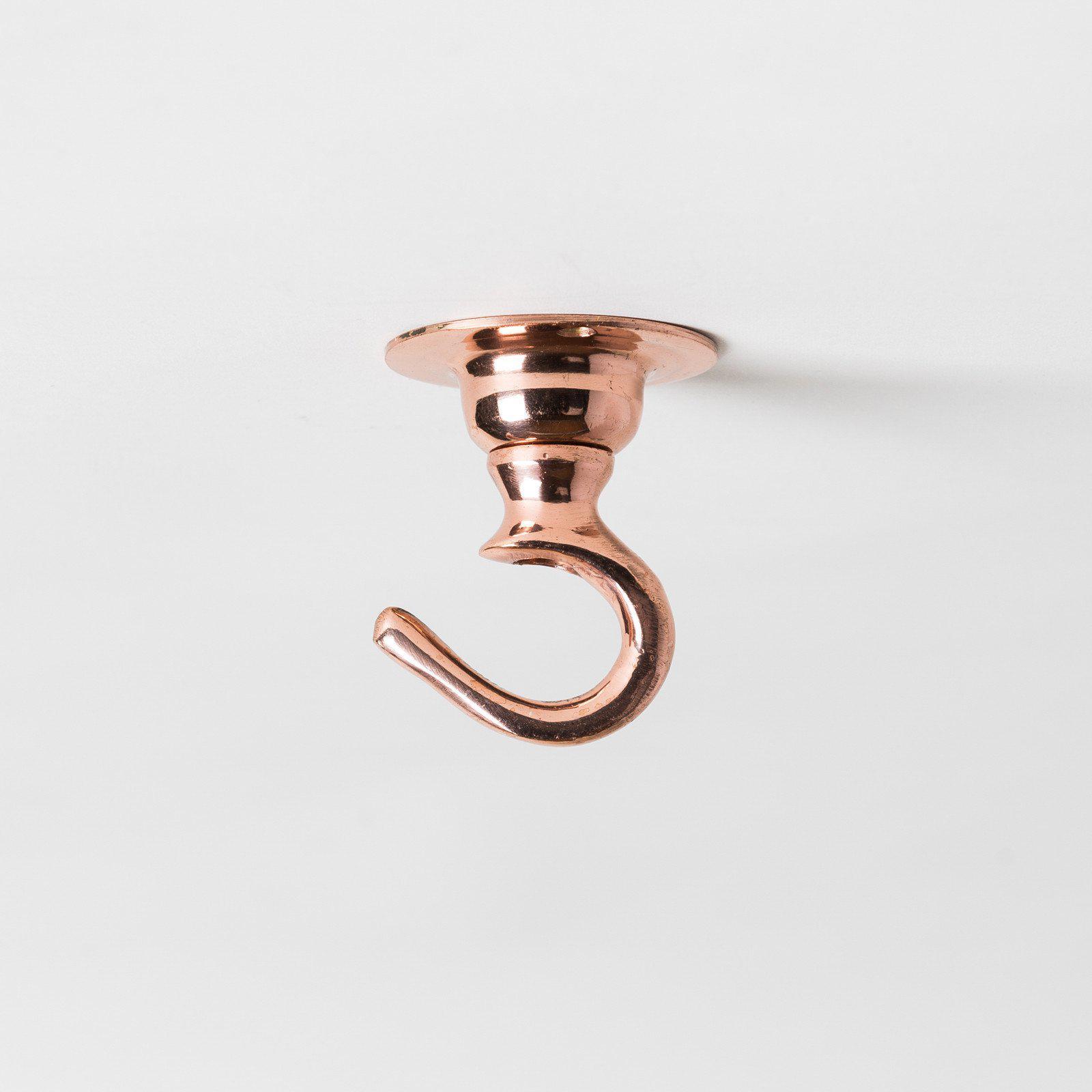 Small Ceiling Hook - All Colours-Ceiling Hooks-Yester Home