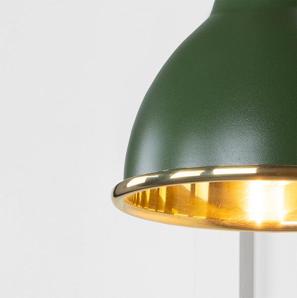 Smooth Brass Brindley Wall Light in Heath | From The Anvil-Wall Lights-Yester Home