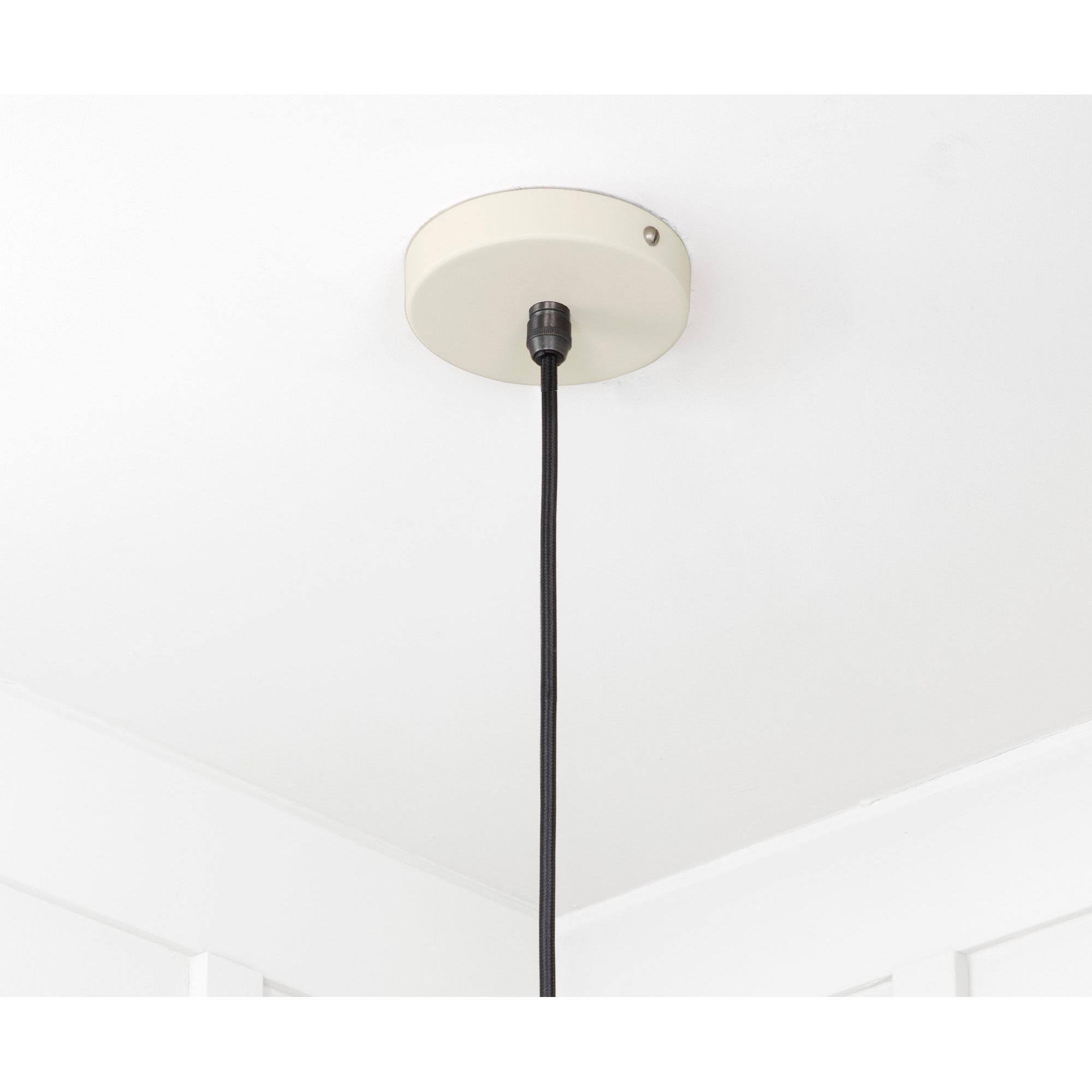Smooth Brass Flora Pendant in Teasel | From The Anvil - Ceiling Lights - From The Anvil - Yester Home