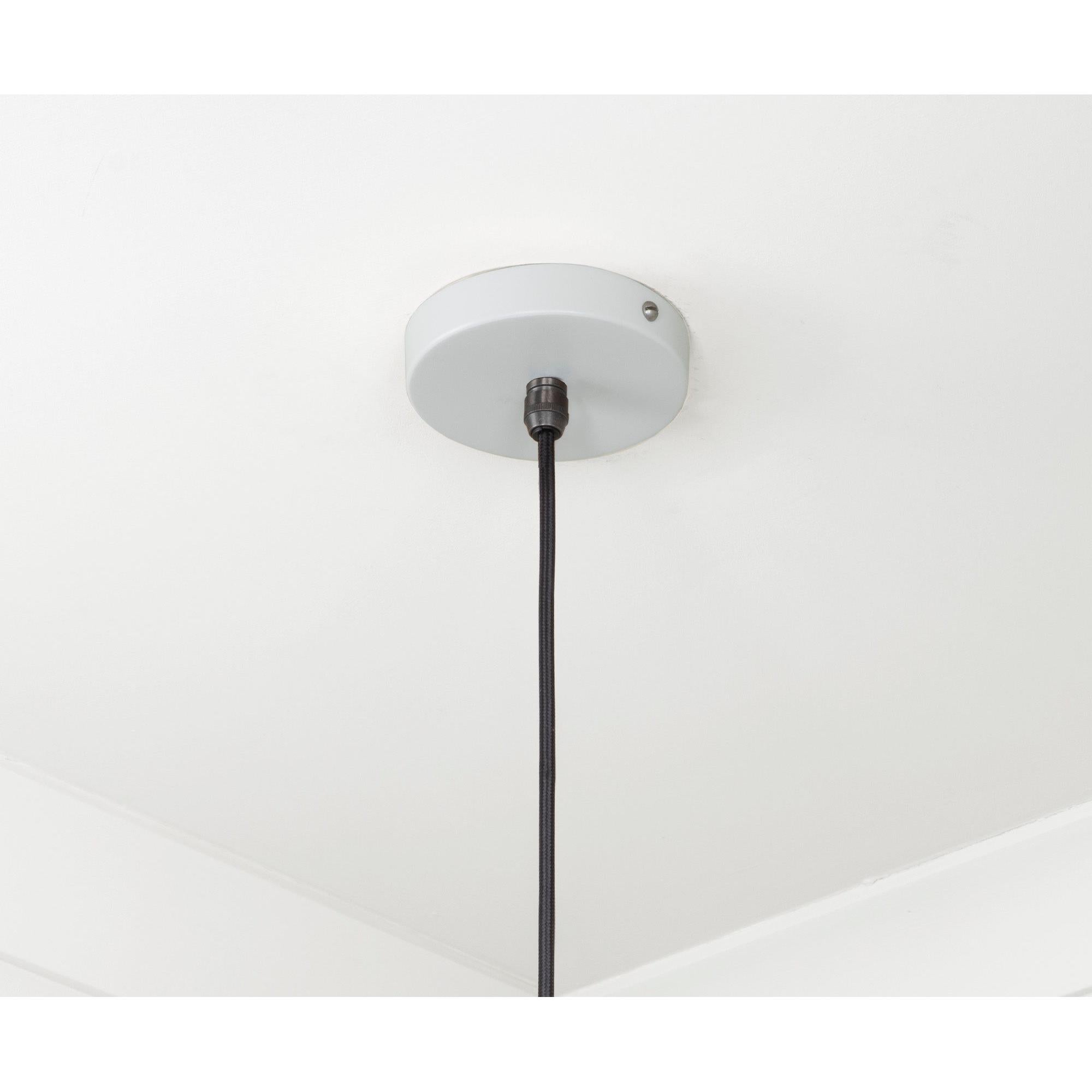 Smooth Brass Frankley Pendant in Birch | From The Anvil - Ceiling Lights - From The Anvil - Yester Home