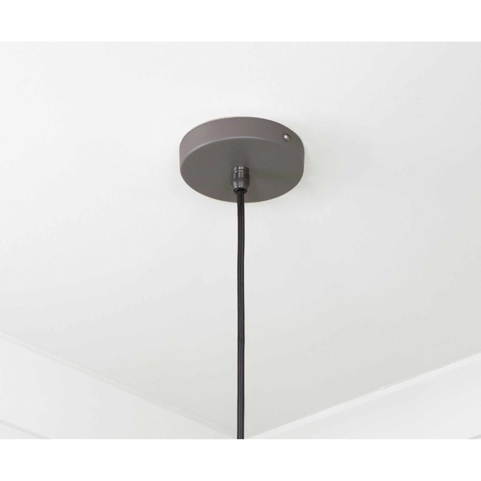 Smooth Brass Frankley Pendant in Bluff | From The Anvil - Ceiling Lights - From The Anvil - Yester Home