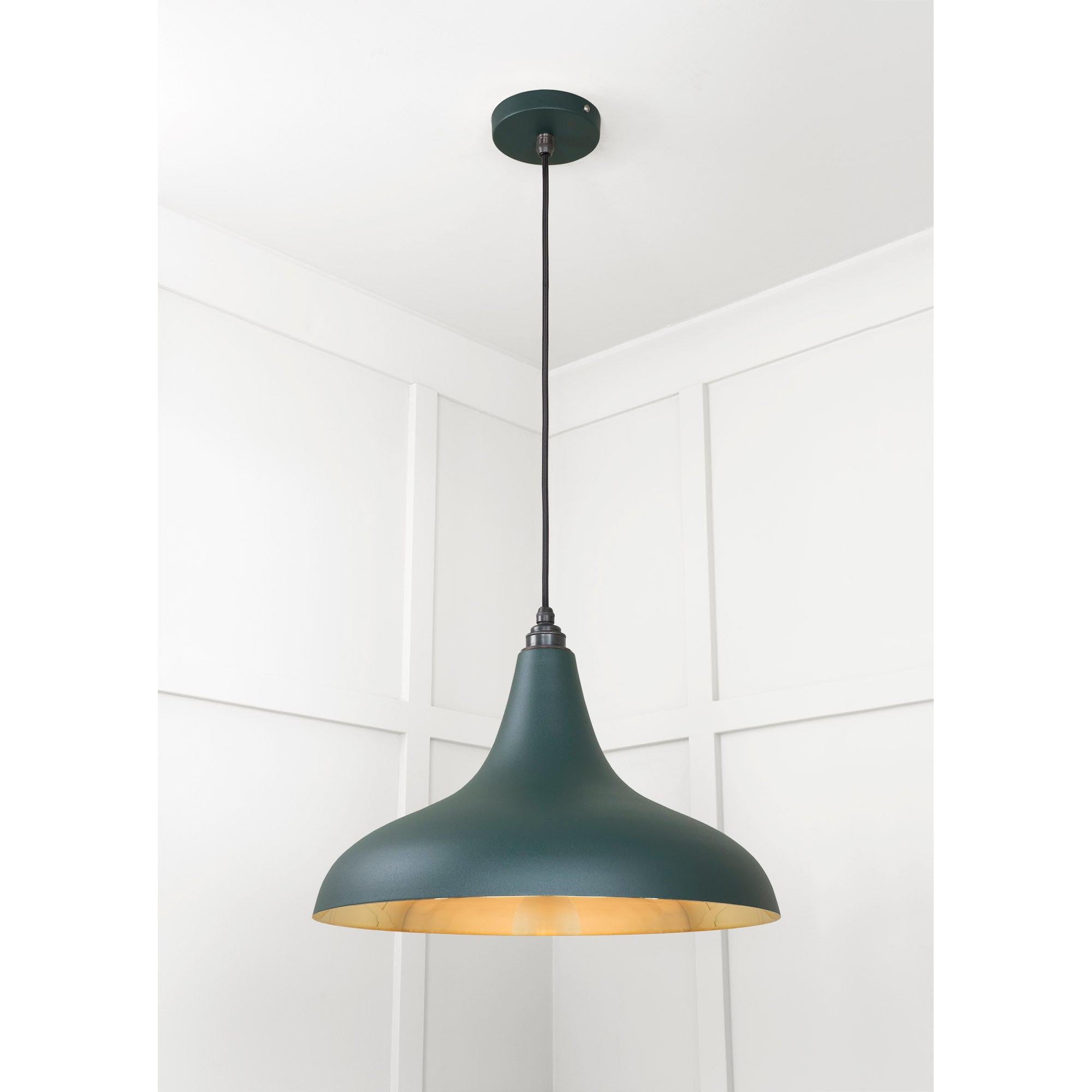 Smooth Brass Frankley Pendant in Dingle | From The Anvil - Ceiling Lights - From The Anvil - Yester Home