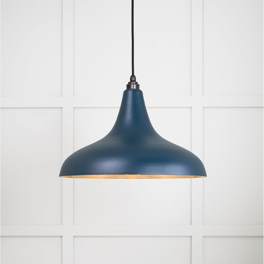 Smooth Brass Frankley Pendant in Dusk | From The Anvil-Ceiling Pendants-Yester Home