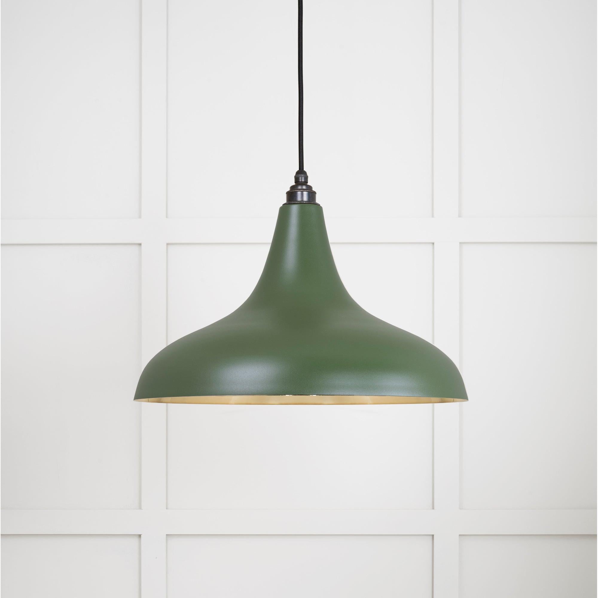 Smooth Brass Frankley Pendant in Heath | From The Anvil - Ceiling Lights - From The Anvil - Yester Home