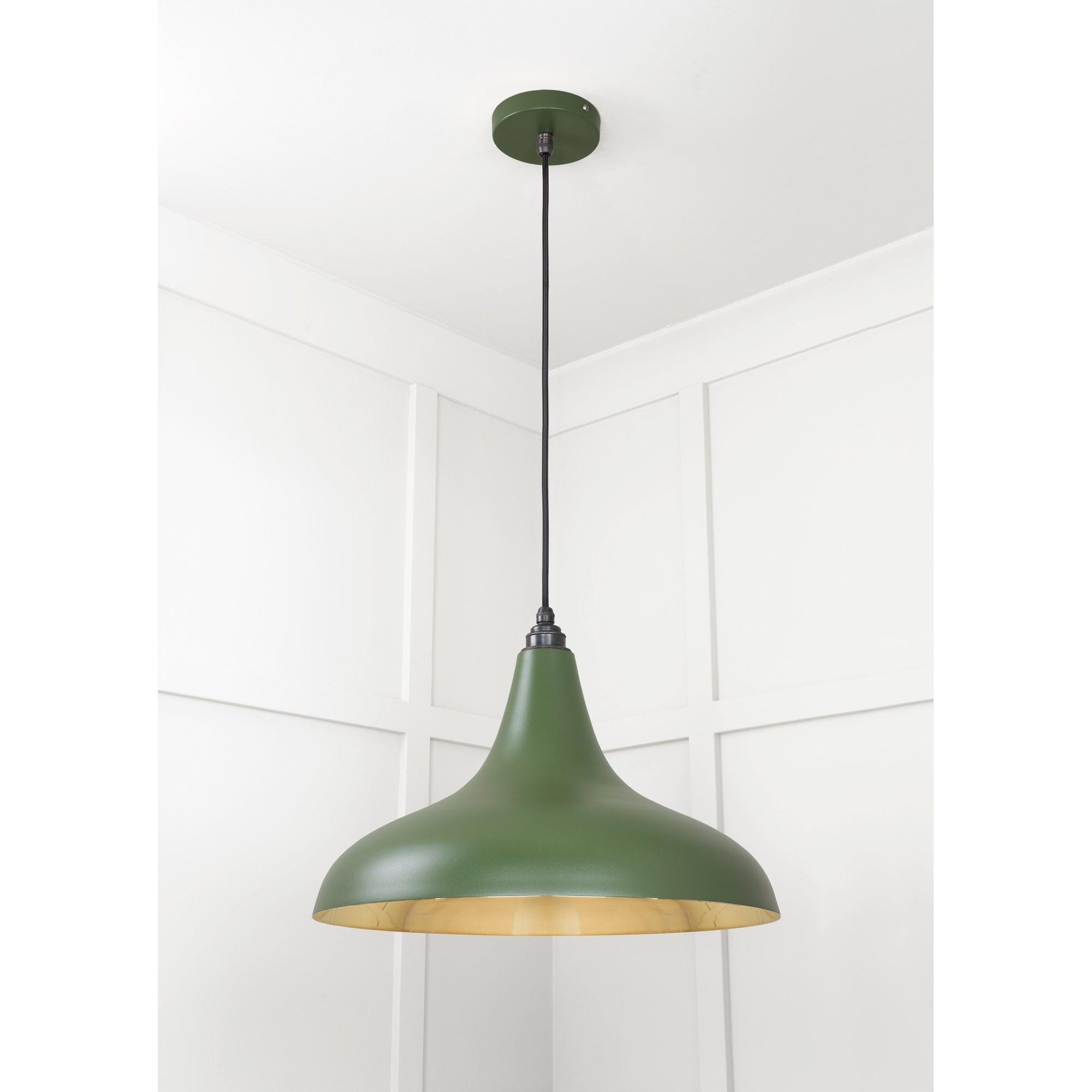 Smooth Brass Frankley Pendant in Heath | From The Anvil - Ceiling Lights - From The Anvil - Yester Home