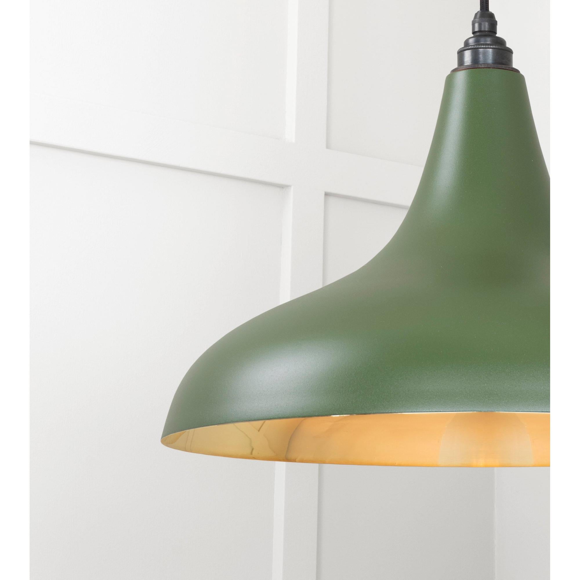 Smooth Brass Frankley Pendant in Heath | From The Anvil - Ceiling Lights - From The Anvil - Yester Home