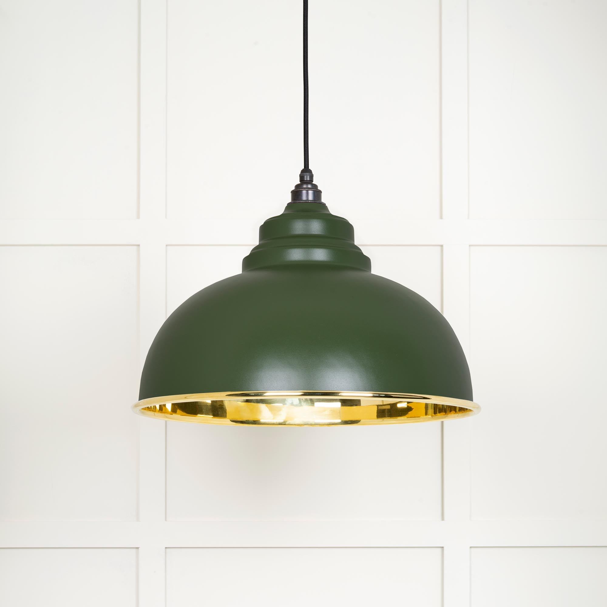 Smooth Brass Harborne Pendant in Heath | From The Anvil - Harborne - From The Anvil - Yester Home