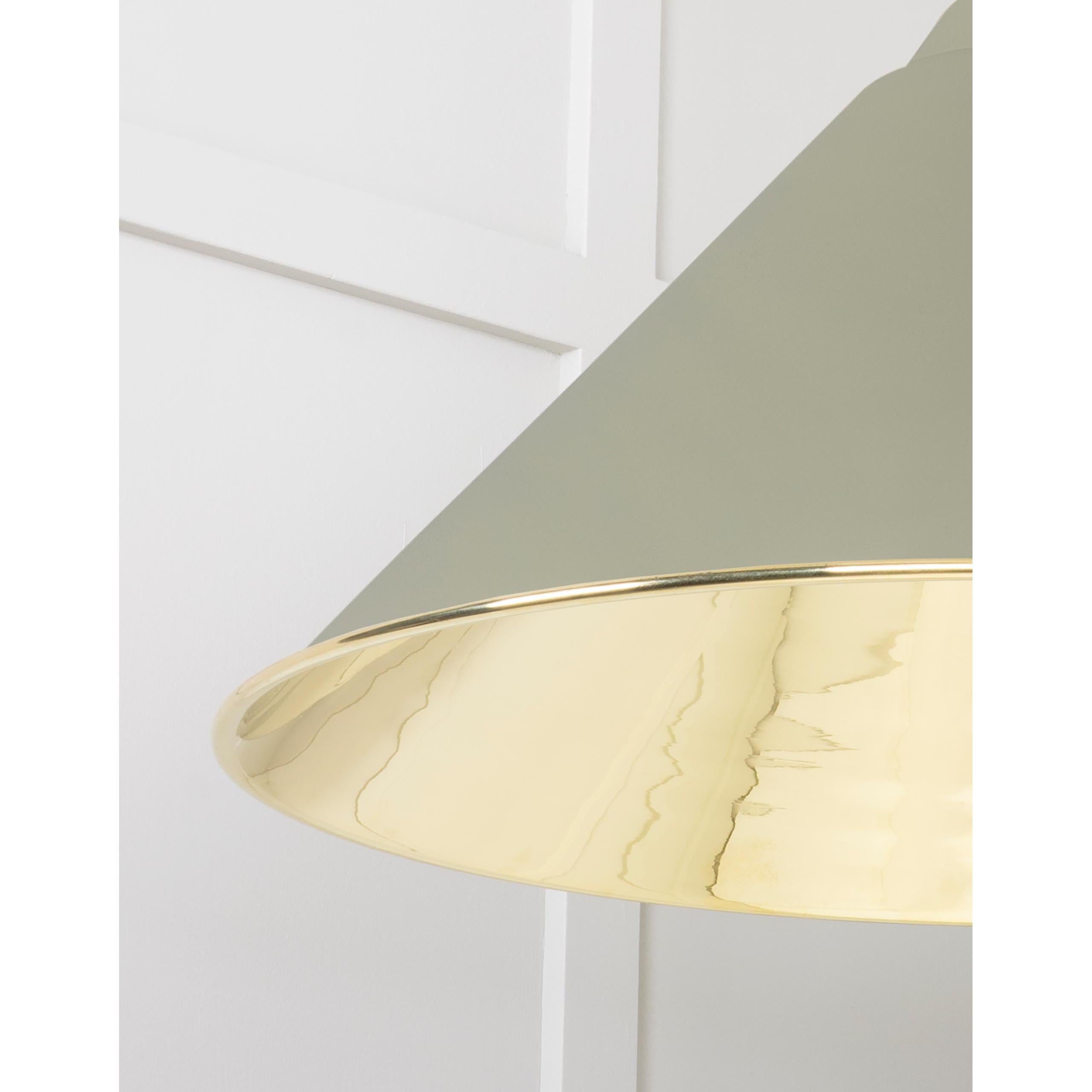 Smooth Brass Hockley Pendant in Tump | From The Anvil - Hockley - From The Anvil - Yester Home