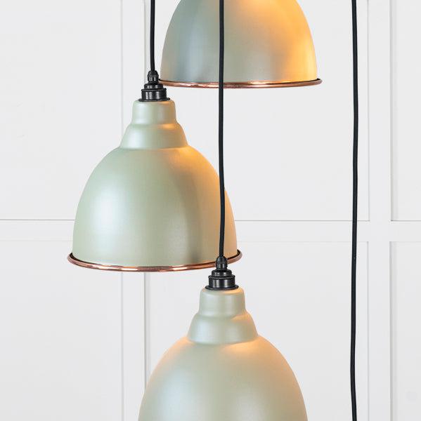Smooth Copper Brindley Cluster Pendant in Tump | From The Anvil-Cluster Pendants-Yester Home