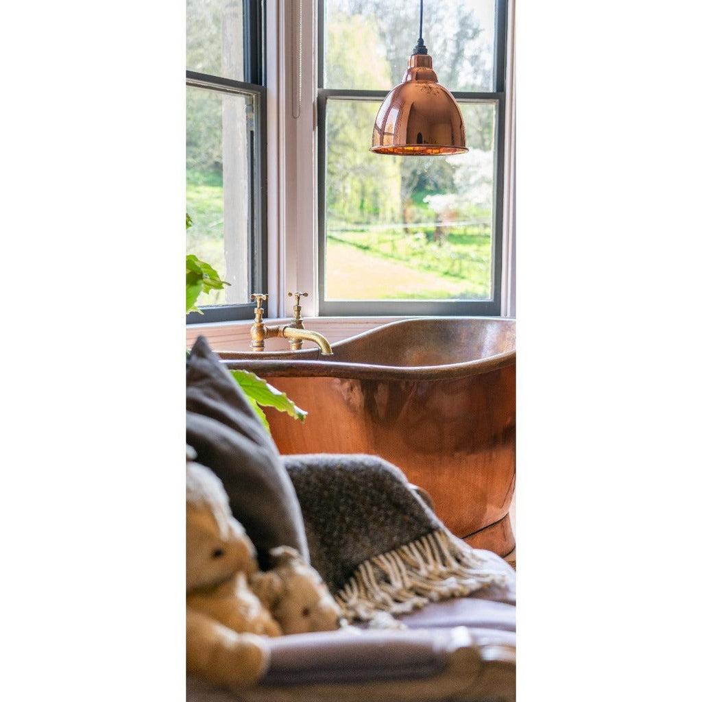 Smooth Copper Brindley Pendant | From The Anvil-Brindley-Yester Home