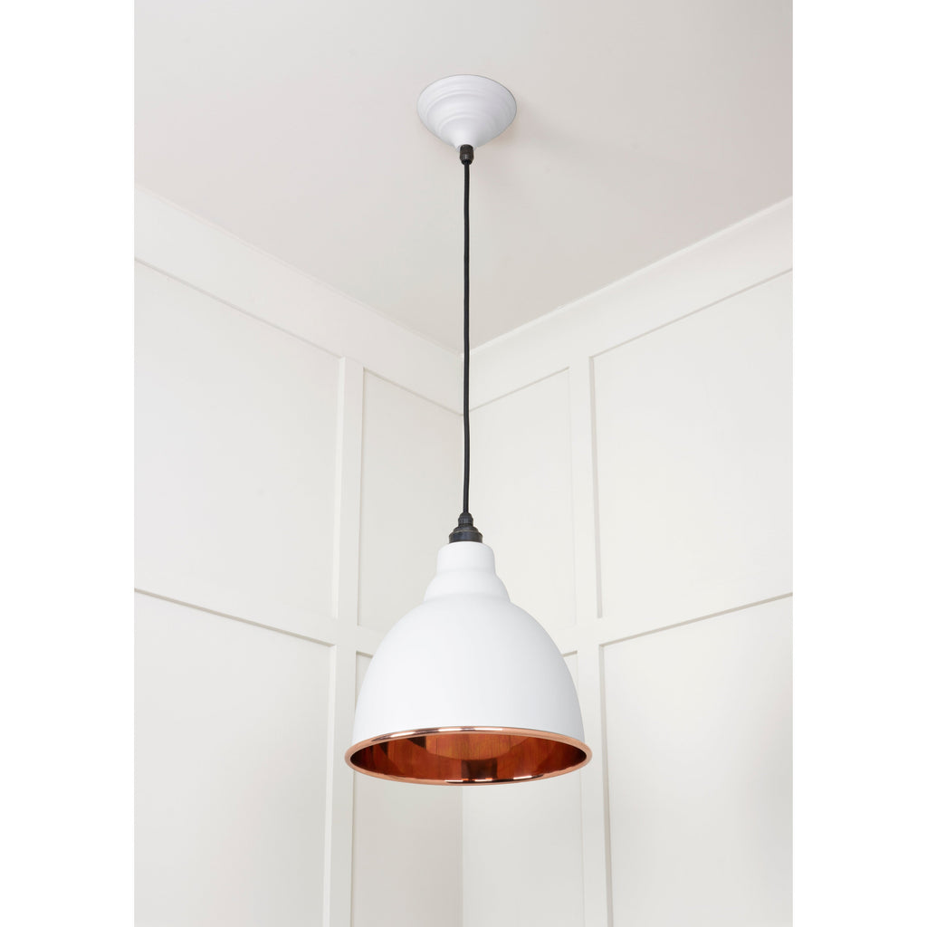 Smooth Copper Brindley Pendant in Flock | From The Anvil-Brindley-Yester Home