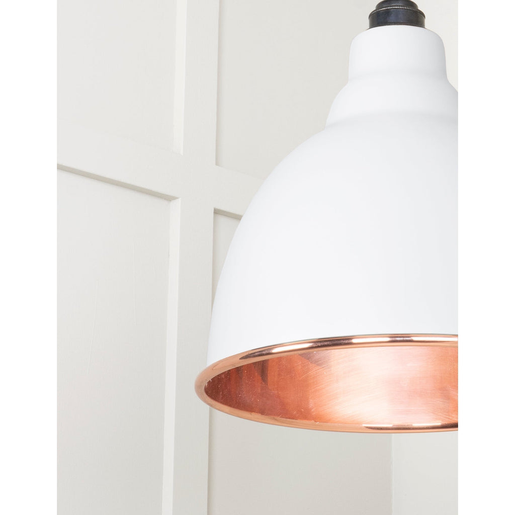Smooth Copper Brindley Pendant in Flock | From The Anvil-Brindley-Yester Home