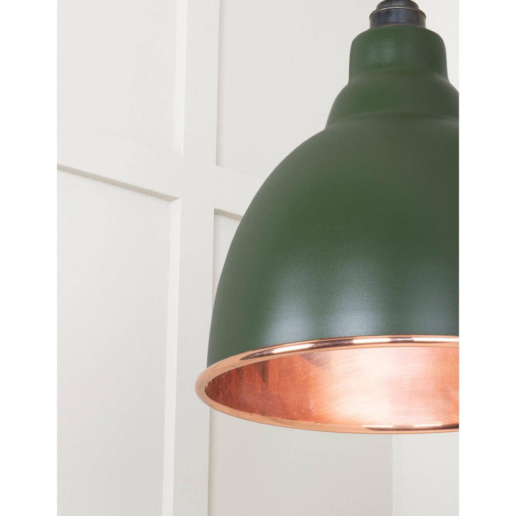Smooth Copper Brindley Pendant in Heath | From The Anvil-Brindley-Yester Home