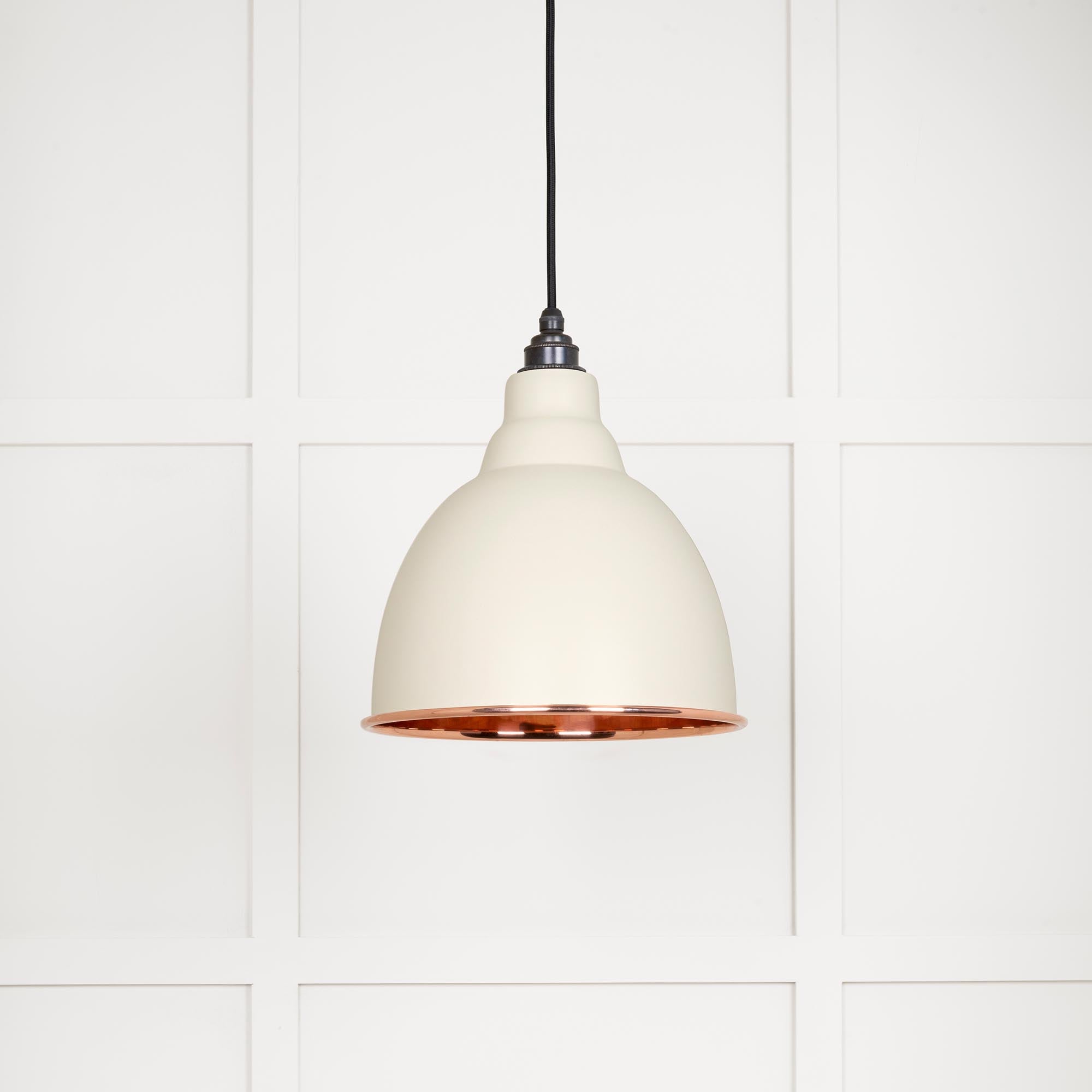 Smooth Copper Brindley Pendant in Teasel | From The Anvil - Brindley - From The Anvil - Yester Home