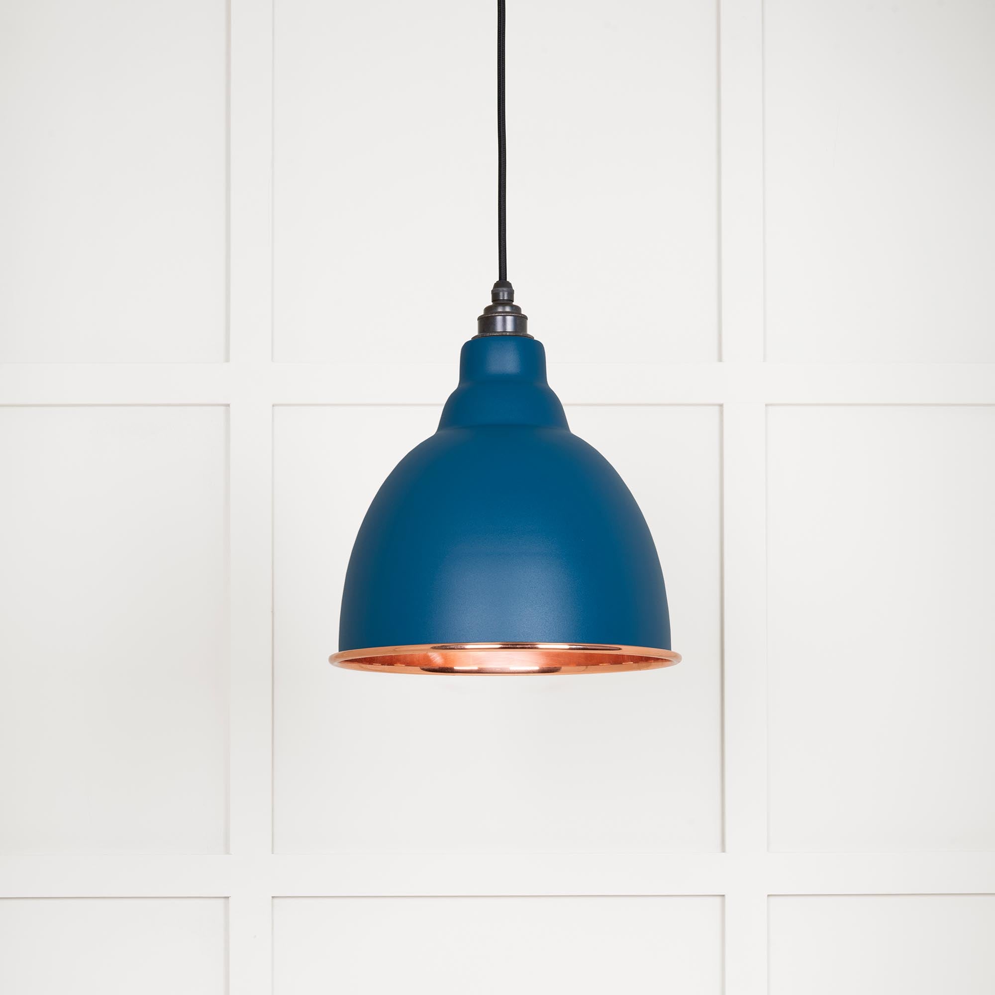 Smooth Copper Brindley Pendant in Upstream | From The Anvil - Brindley - From The Anvil - Yester Home