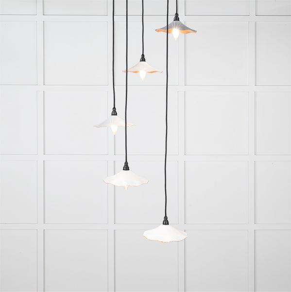 Smooth Copper Flora Cluster Pendant in Flock | From The Anvil-Cluster Pendants-Yester Home