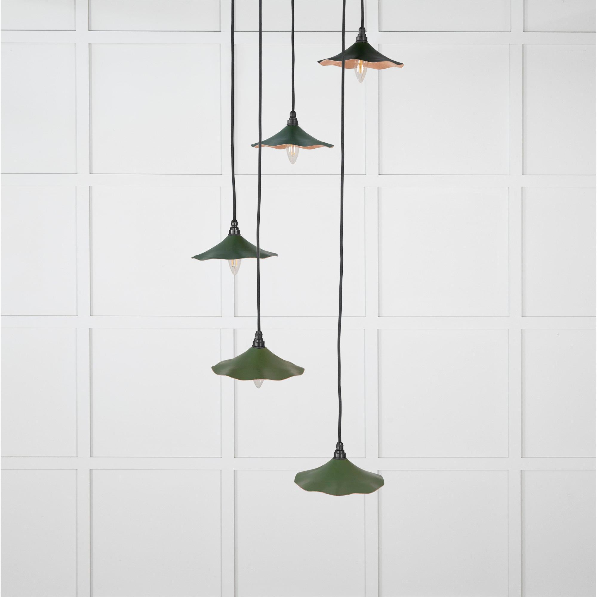 Smooth Copper Flora Cluster Pendant in Heath | From The Anvil - Cluster Pendants - From The Anvil - Yester Home