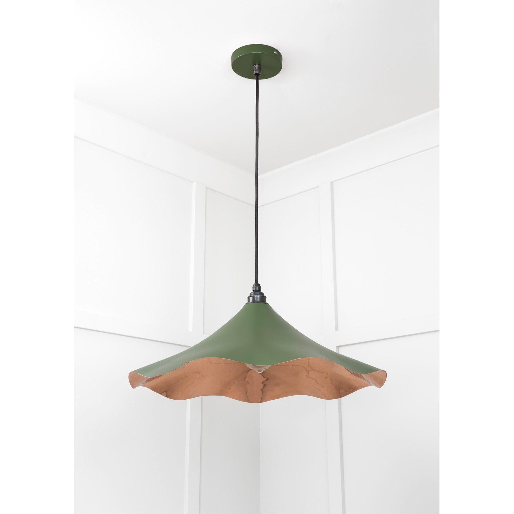 Smooth Copper Flora Pendant in Heath | From The Anvil - Ceiling Lights - From The Anvil - Yester Home