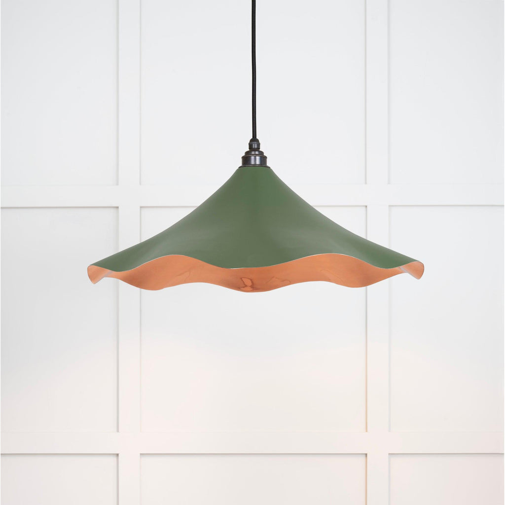 Smooth Copper Flora Pendant in Heath | From The Anvil-Ceiling Pendants-Yester Home