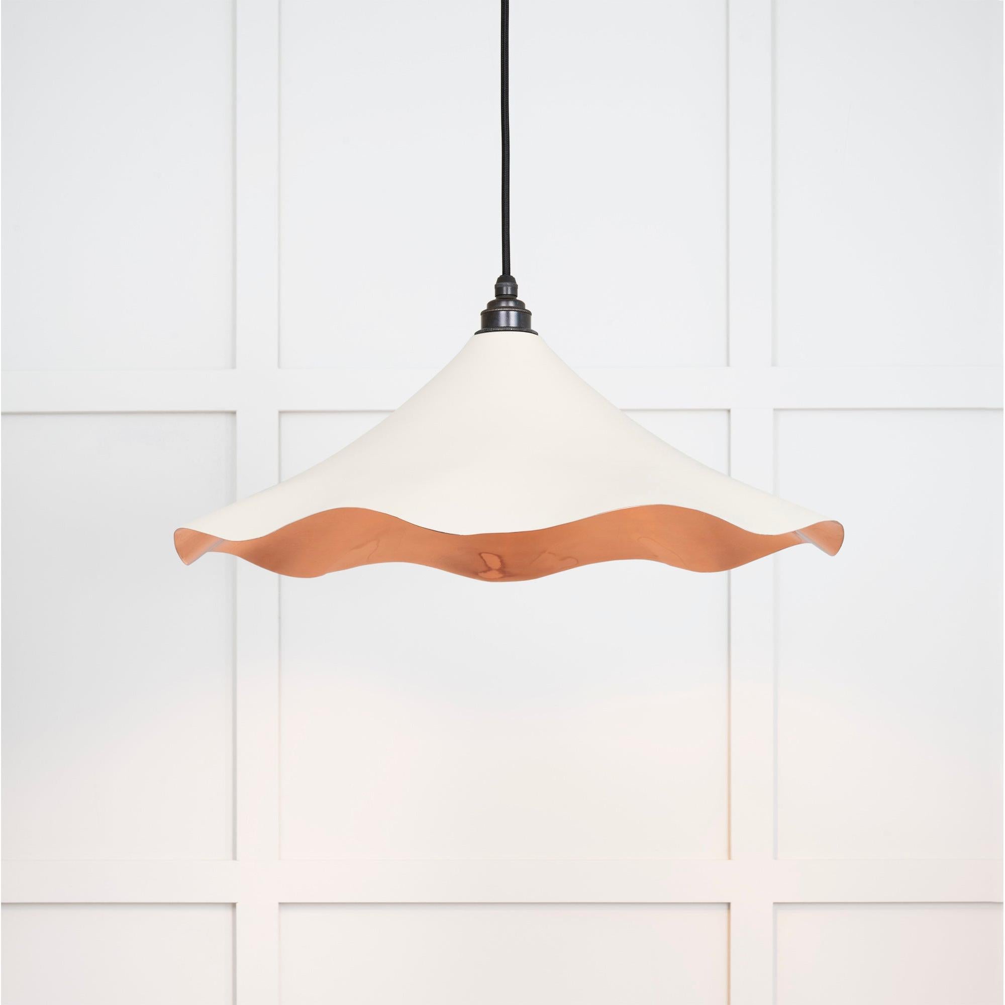 Smooth Copper Flora Pendant in Teasel | From The Anvil - Ceiling Lights - From The Anvil - Yester Home