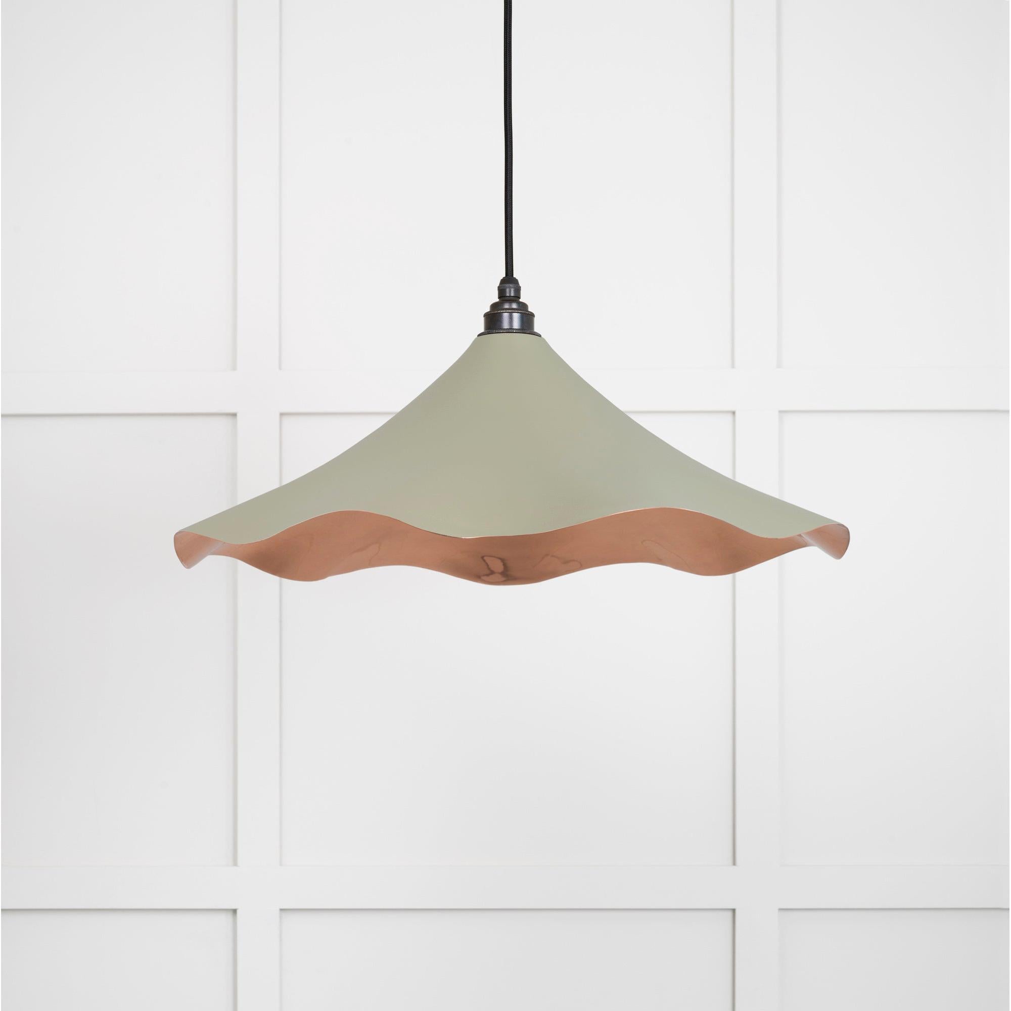 Smooth Copper Flora Pendant in Tump | From The Anvil - Ceiling Lights - From The Anvil - Yester Home